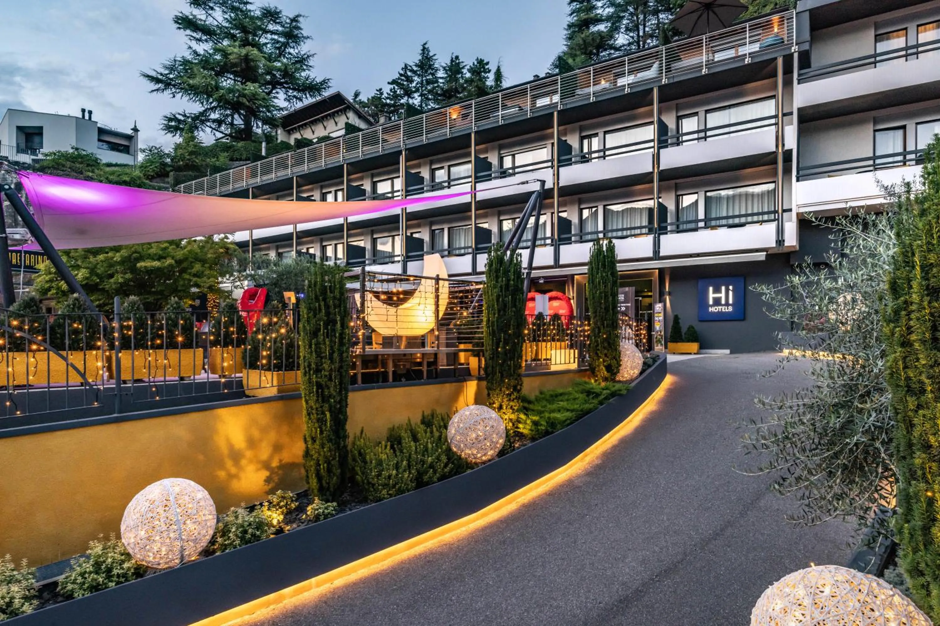 Property building in Hi Hotels Trento - Wellness & Spa Adults Only