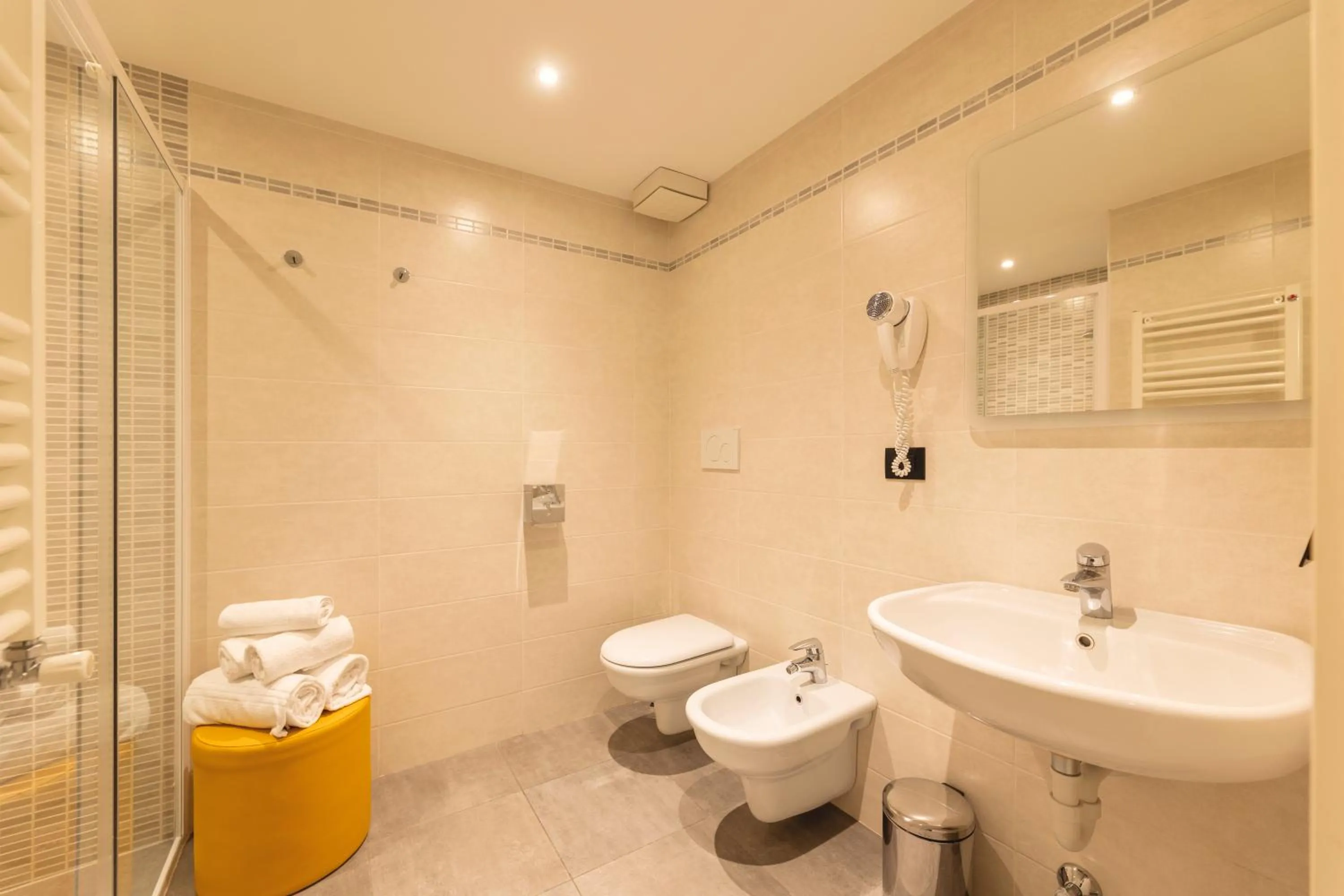 Bathroom in Hi Hotels Trento - Wellness & Spa Adults Only