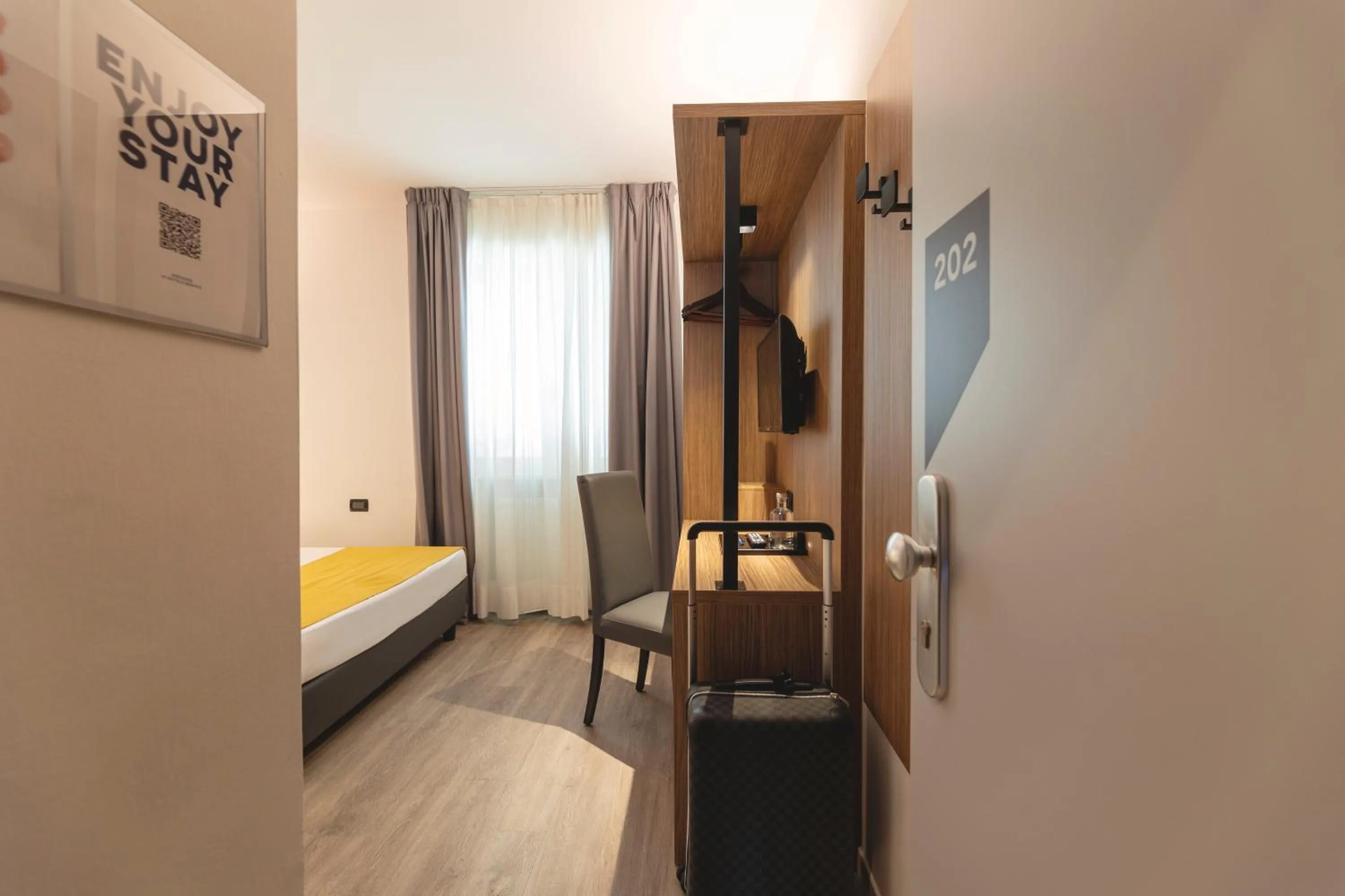 Bedroom, Bed in Hi Hotels Trento - Wellness & Spa Adults Only