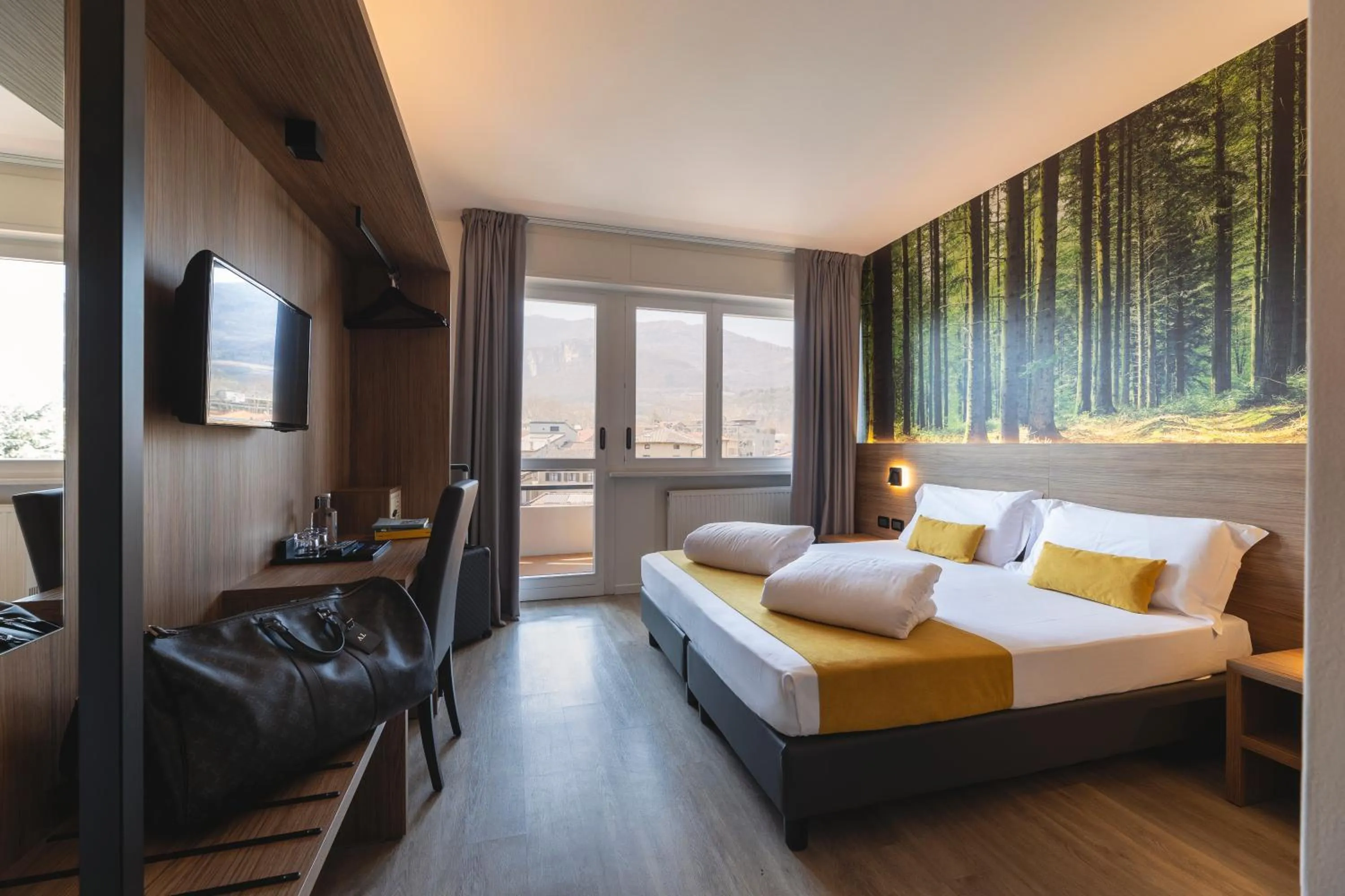 Photo of the whole room, Bed in Hi Hotels Trento - Wellness & Spa Adults Only