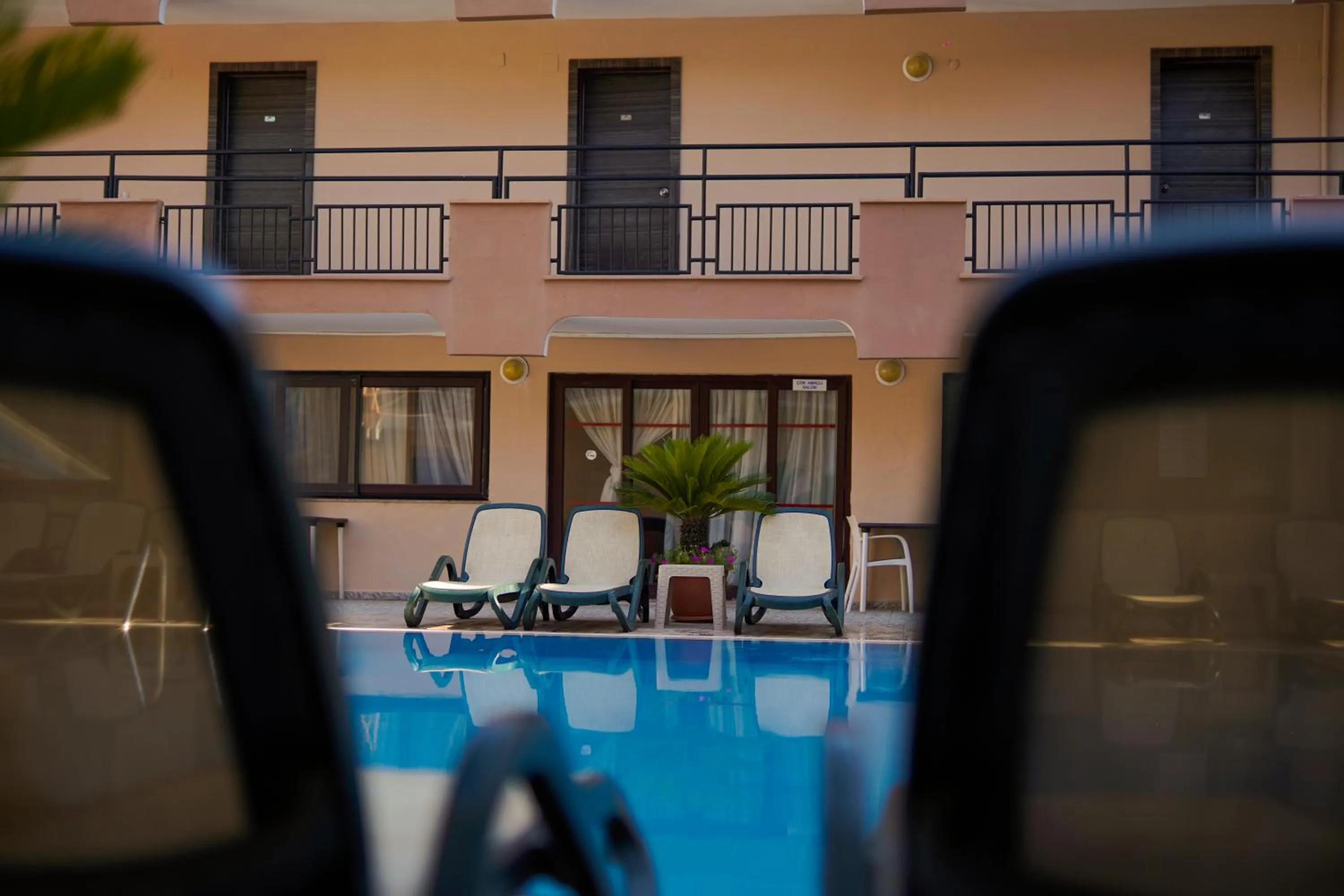 Pool view in Aleria Belport Beach Hotel