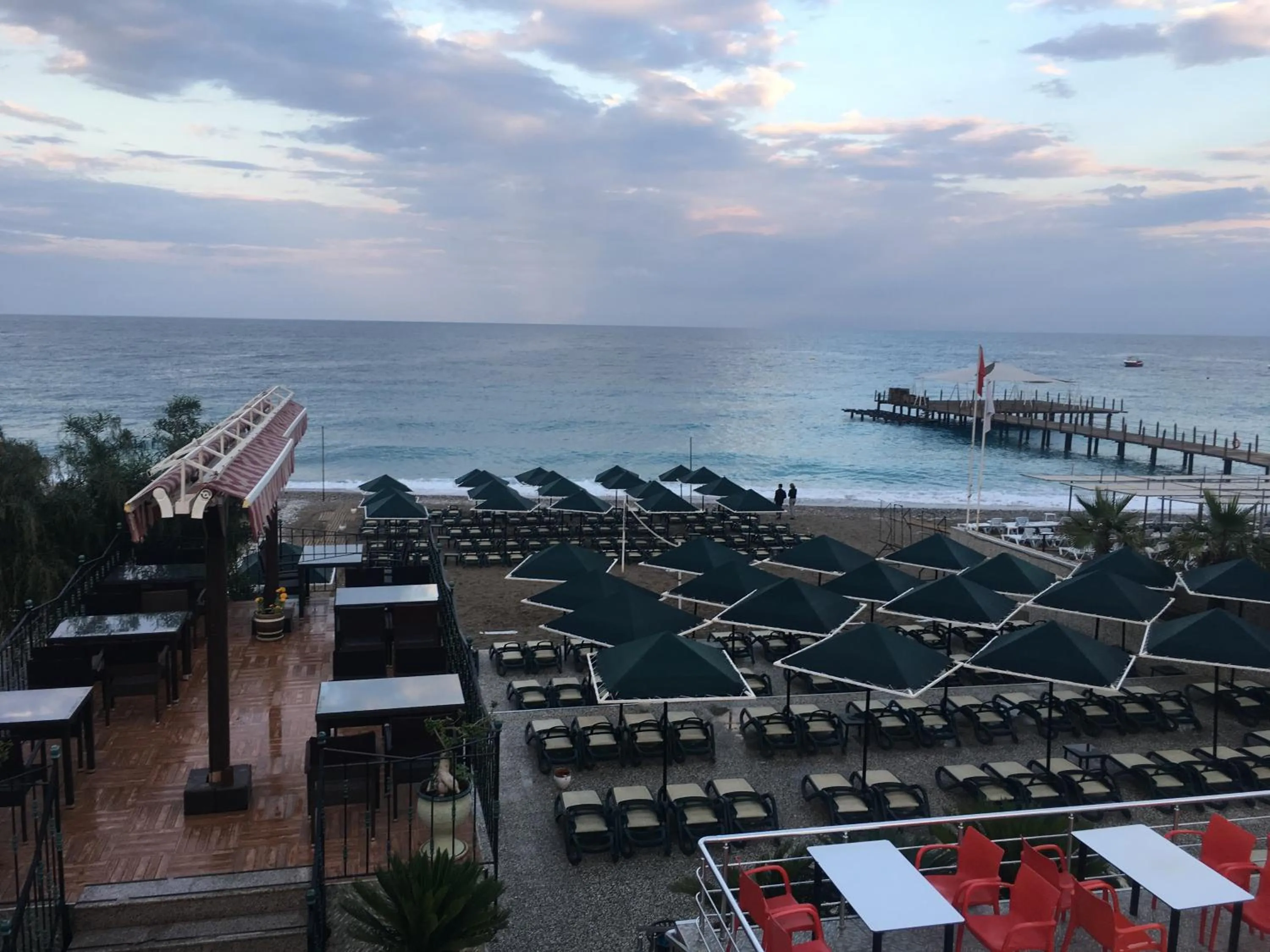 sunbed in Aleria Belport Beach Hotel