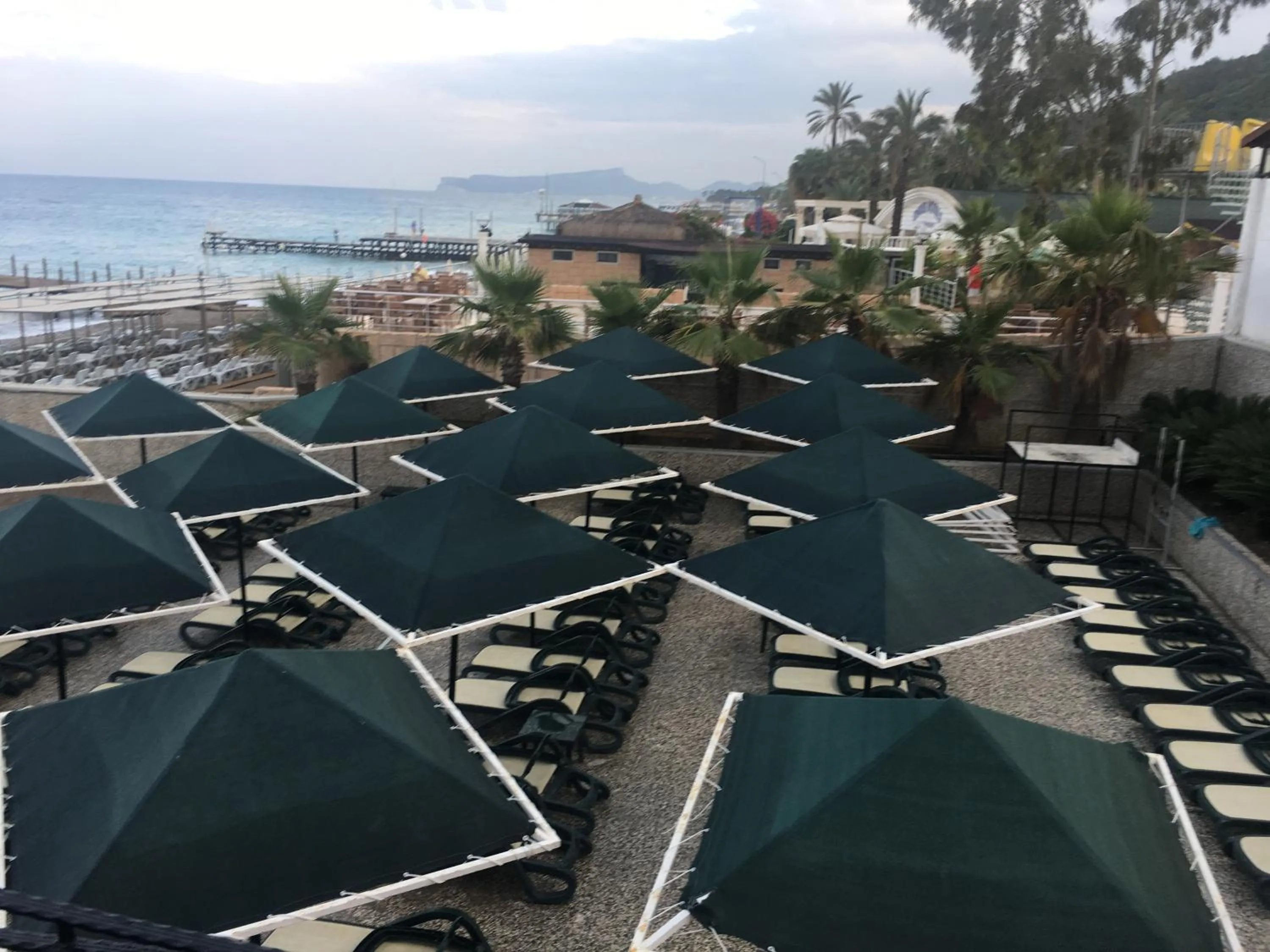 sunbed in Aleria Belport Beach Hotel