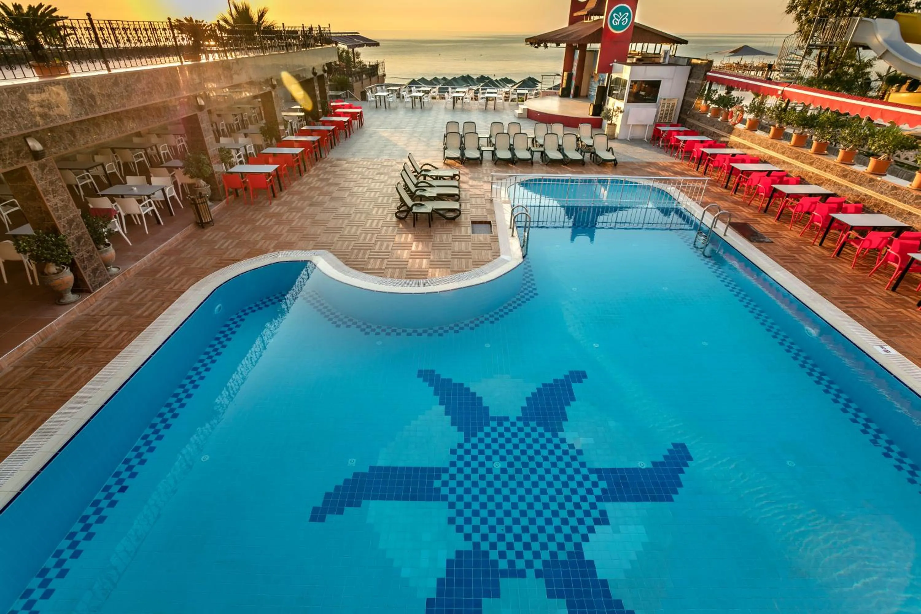 Swimming pool in Aleria Belport Beach Hotel