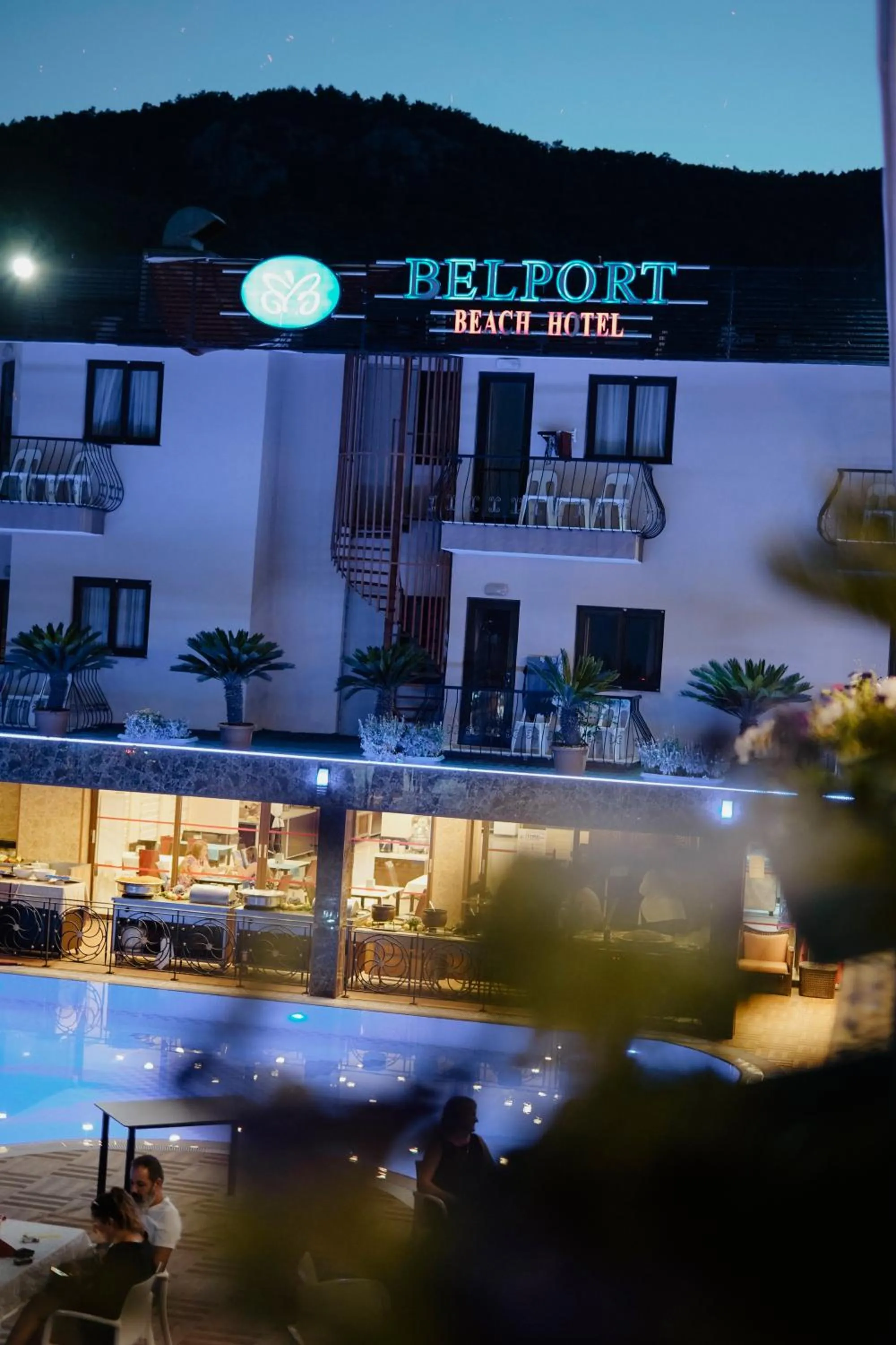 Property building in Aleria Belport Beach Hotel
