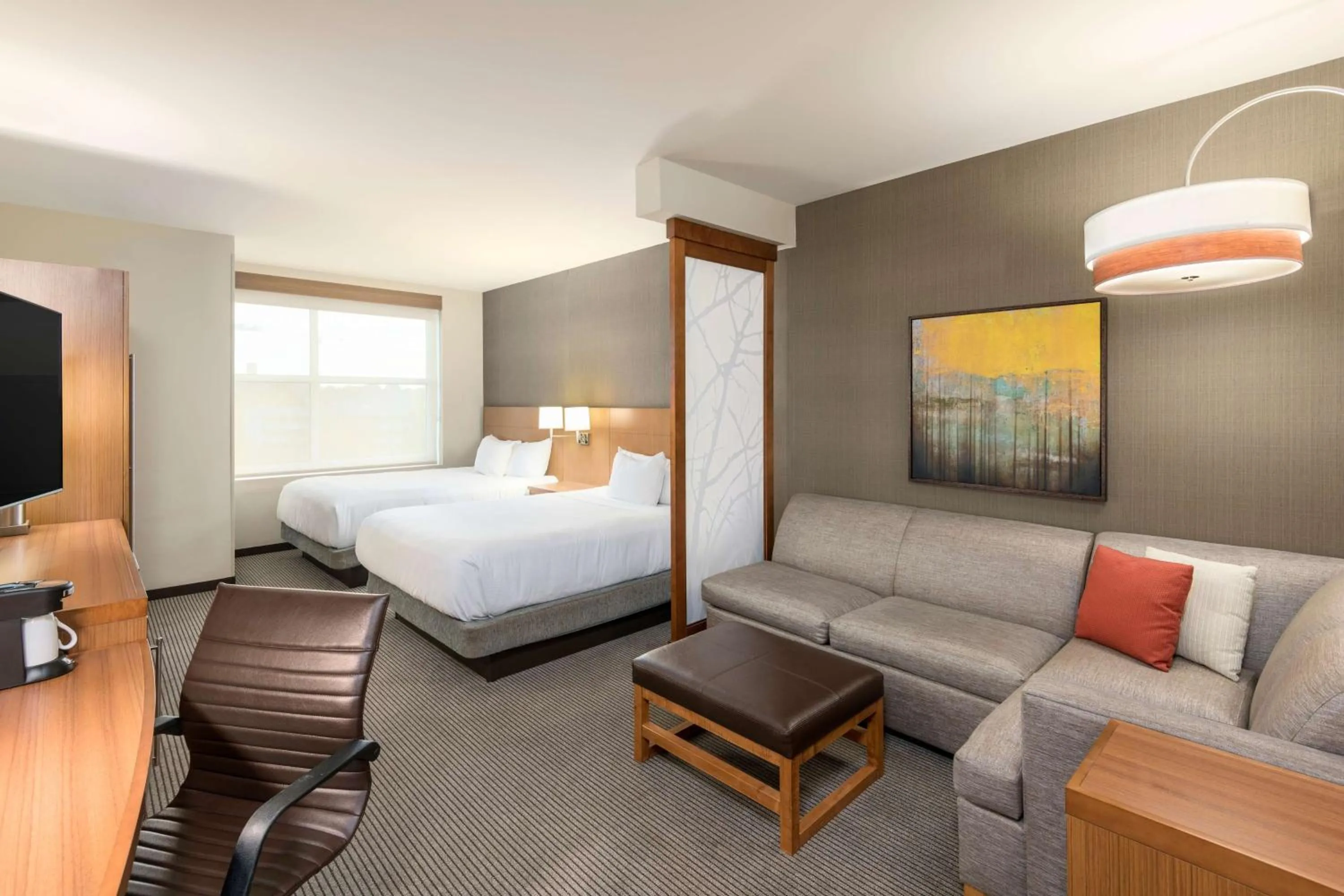 Bedroom, Bed in Hyatt Place Greenville Downtown