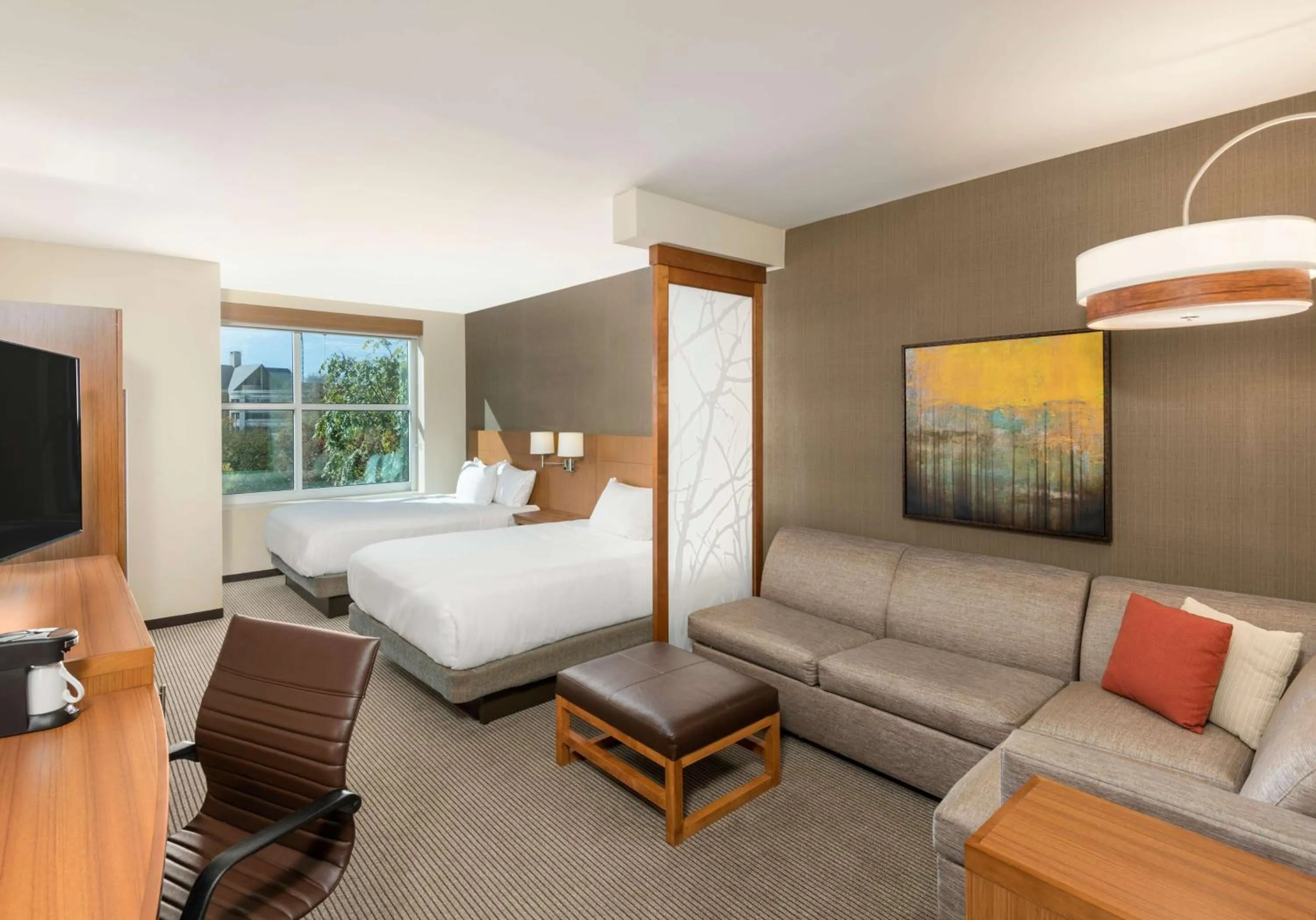 Bedroom, Bed in Hyatt Place Greenville Downtown