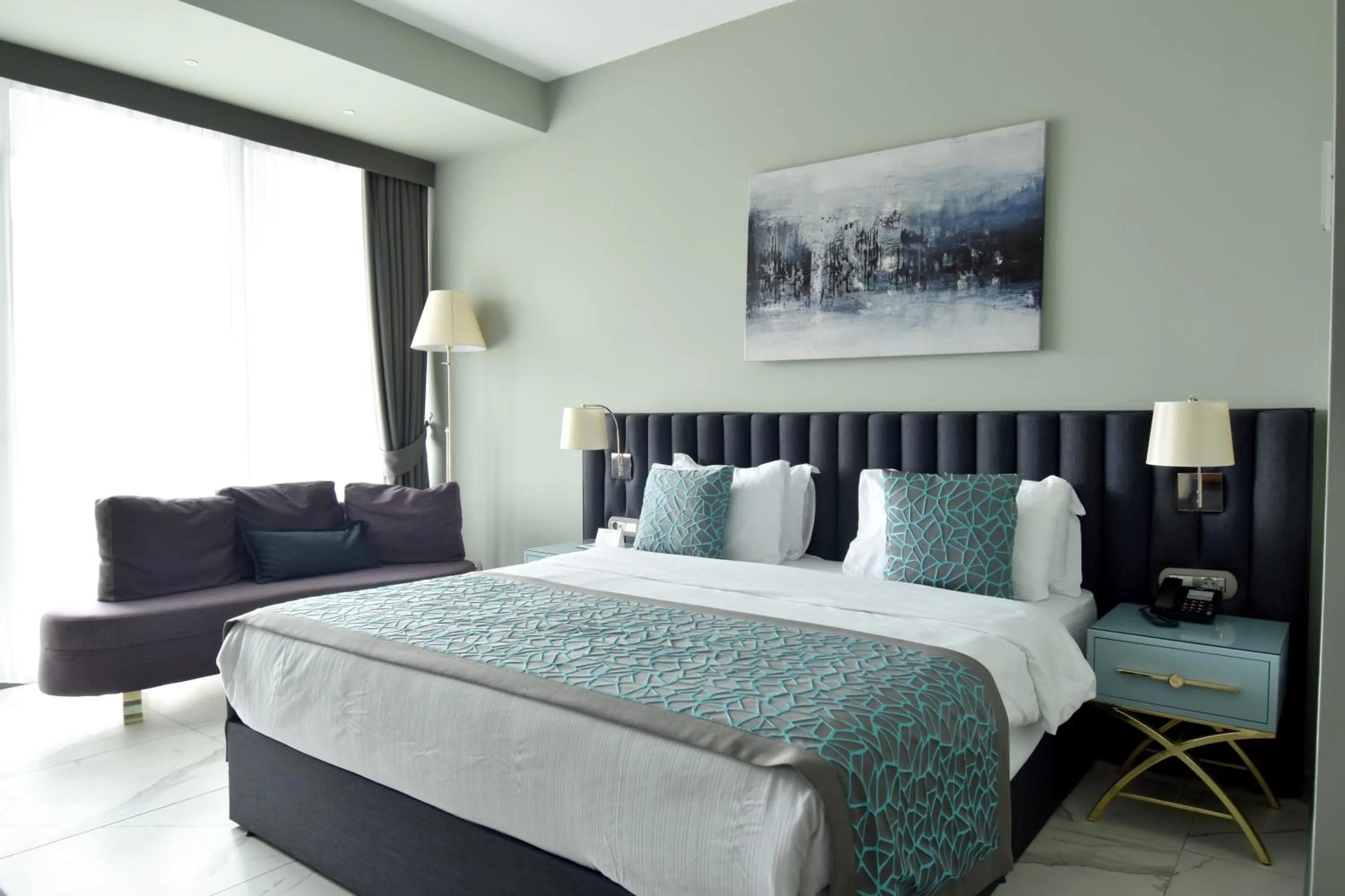 Bedroom, Bed in Capella Otel