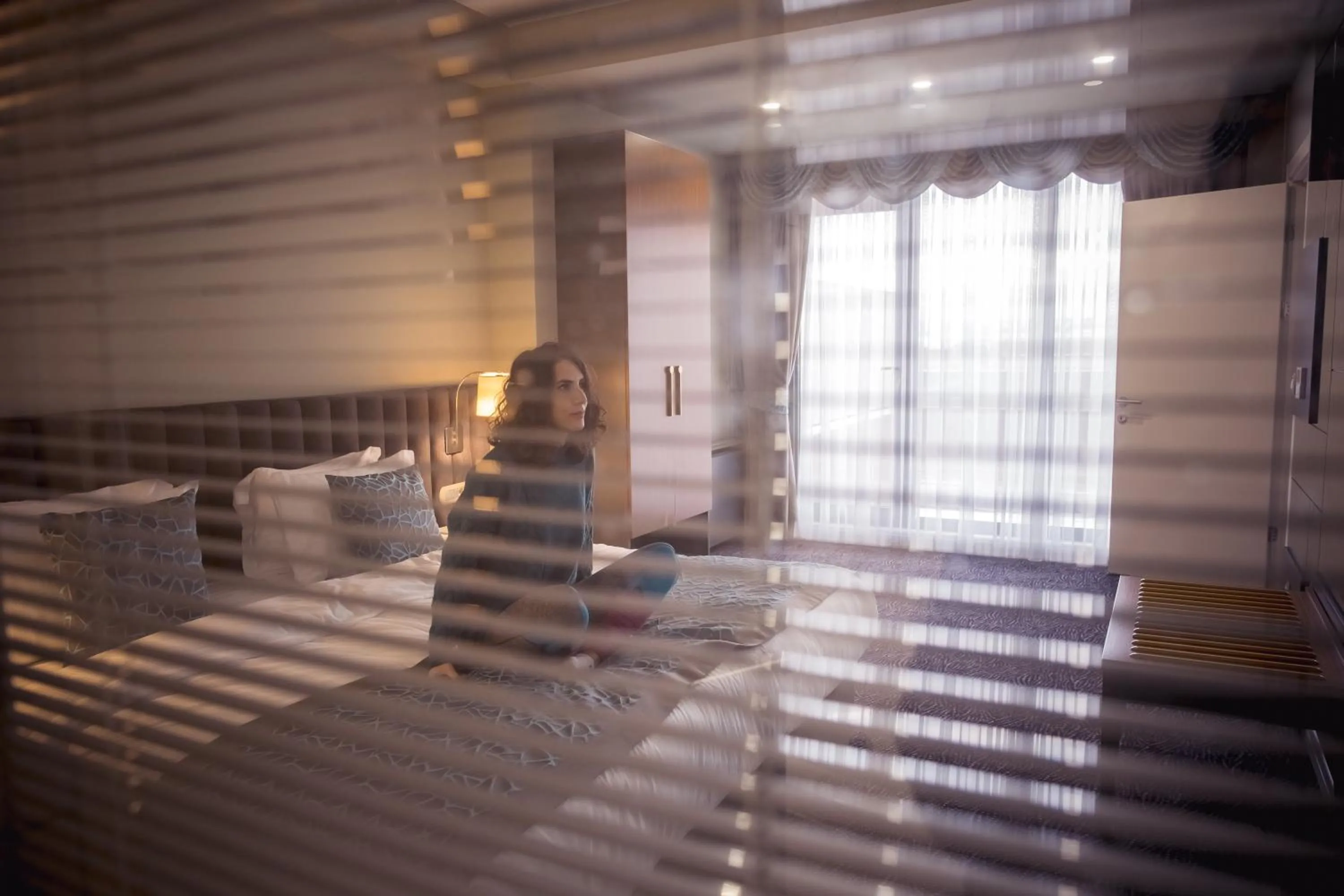 Bedroom, Bed in Capella Otel