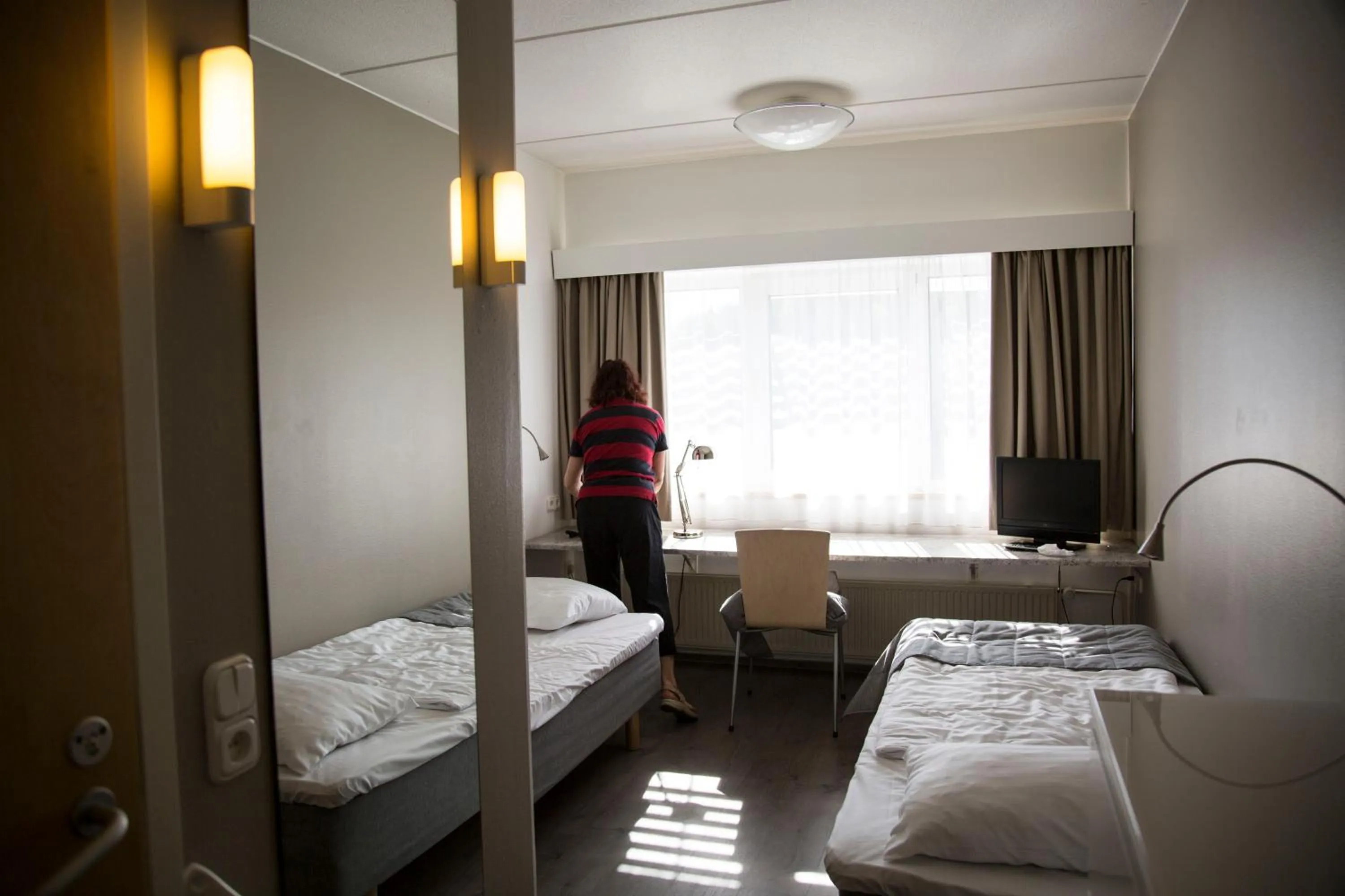 Bed in Finlandia Hotel Alba