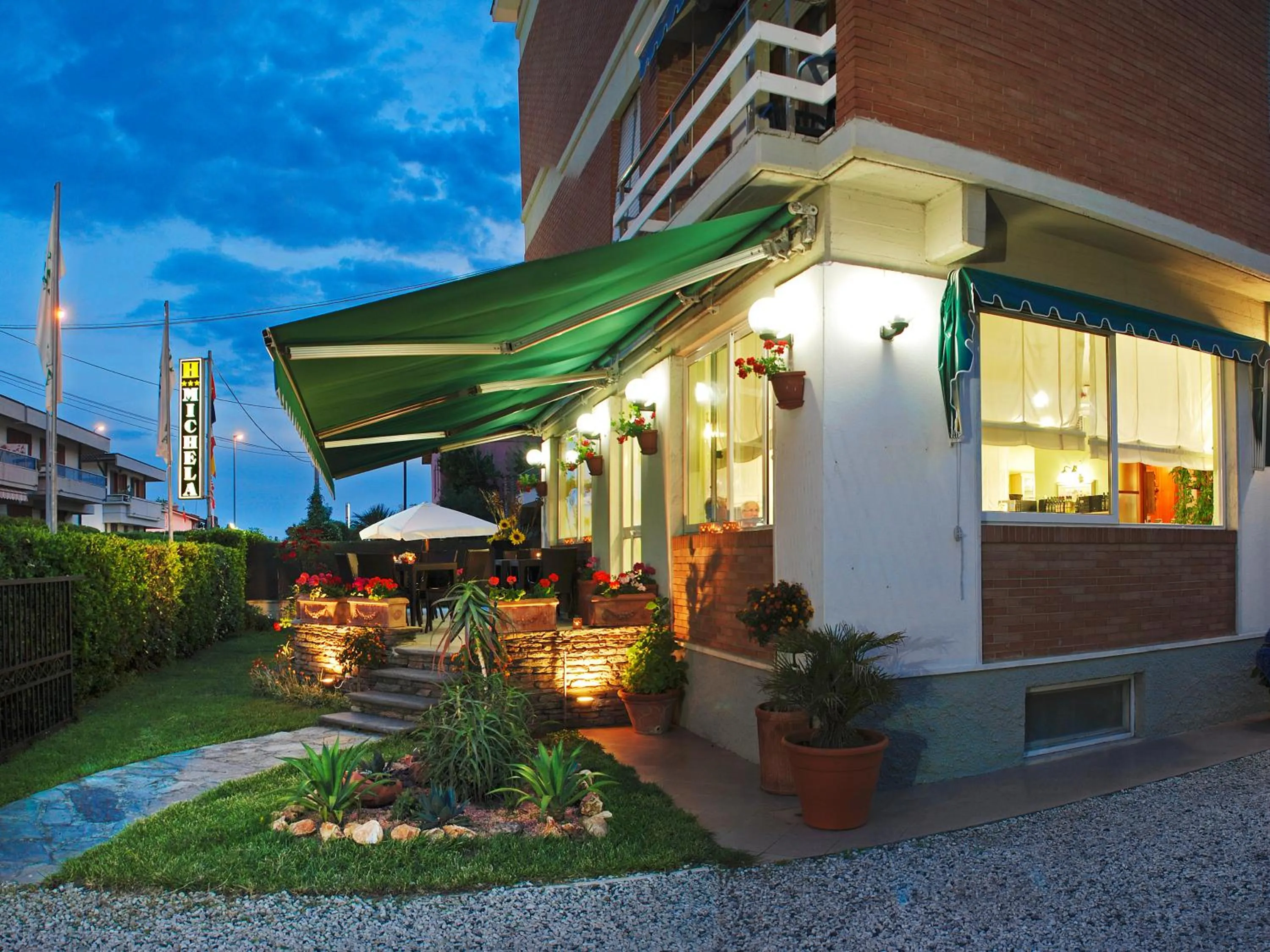Facade/entrance in Hotel Michela