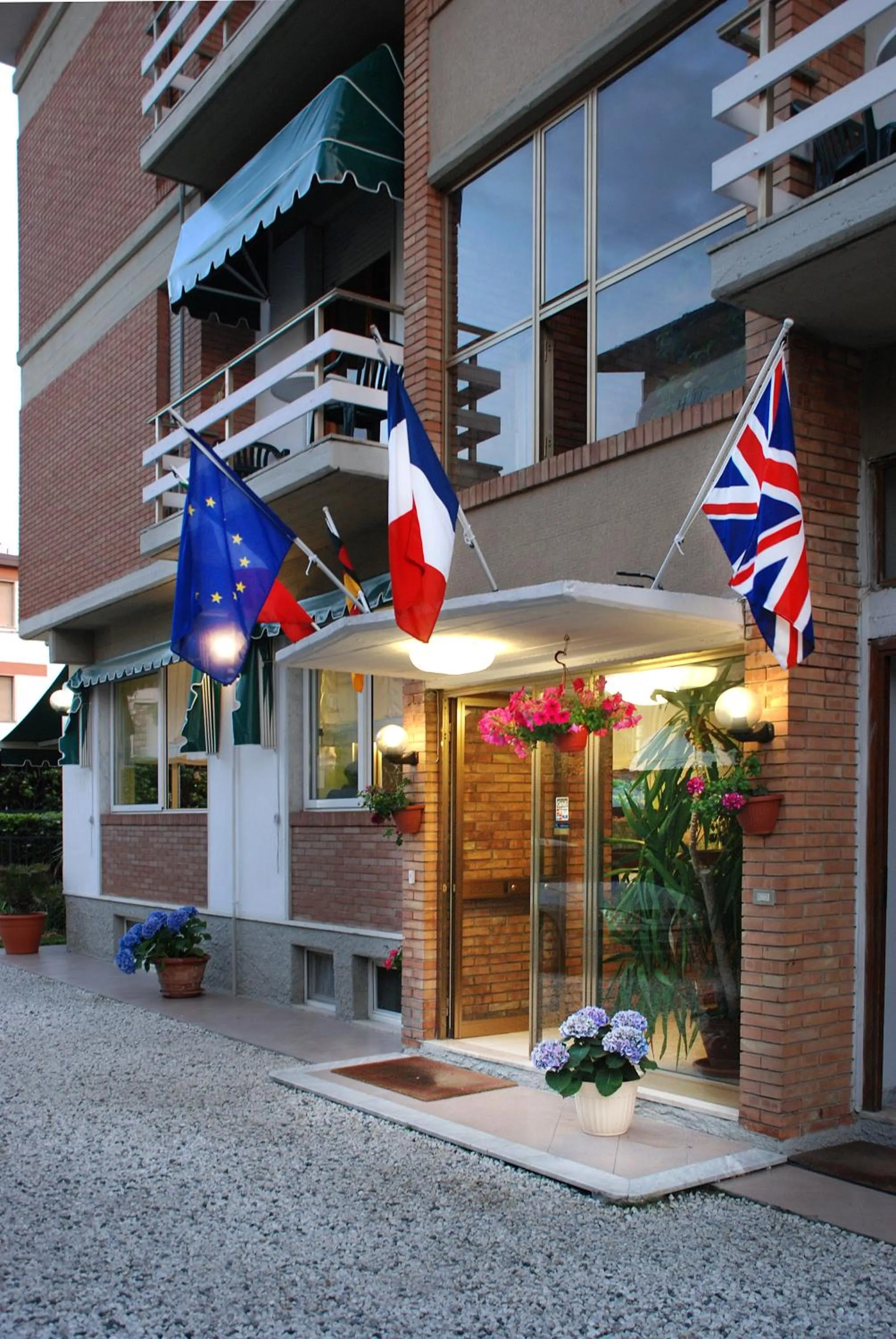 Facade/entrance in Hotel Michela