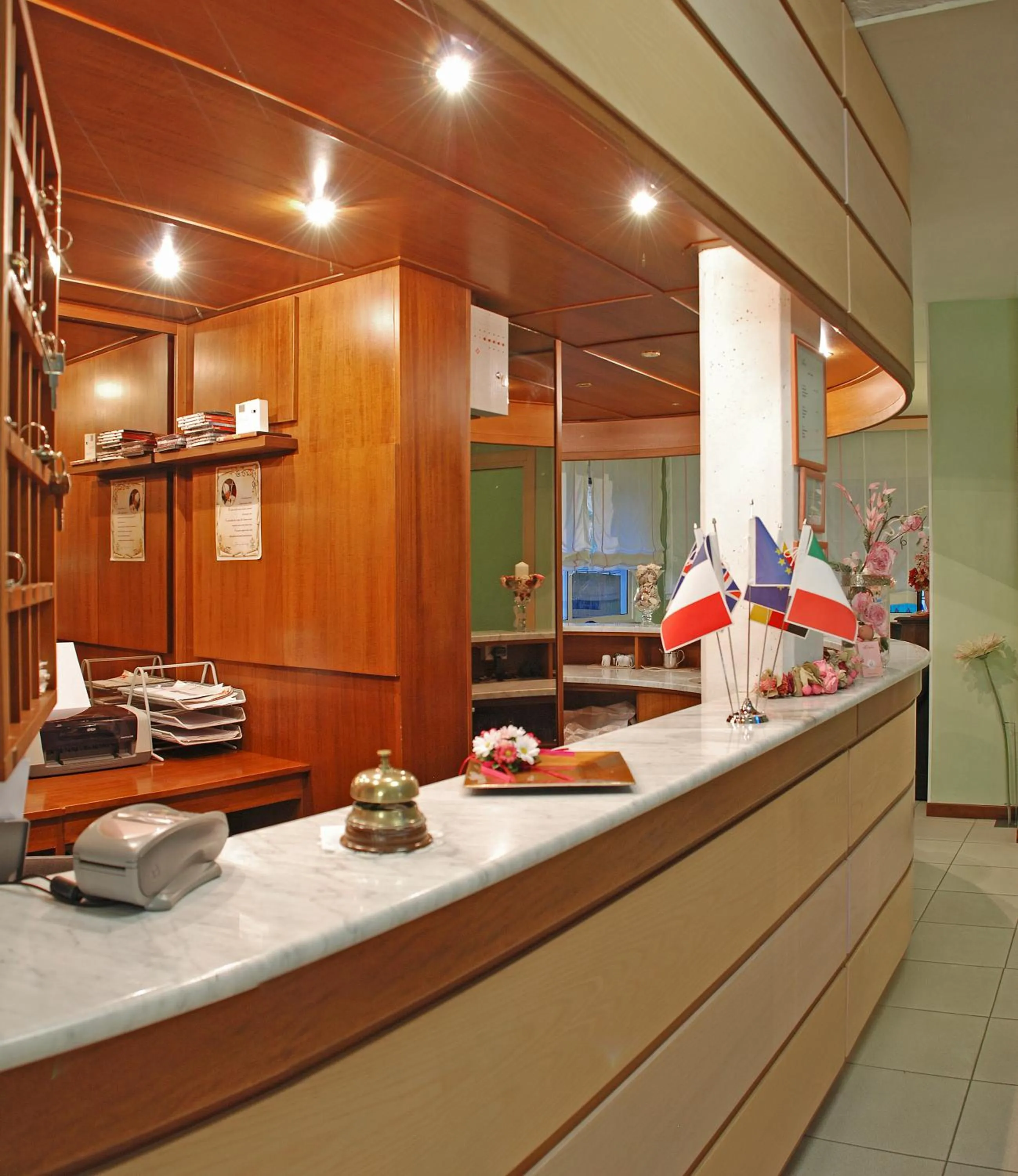 Lobby or reception in Hotel Michela