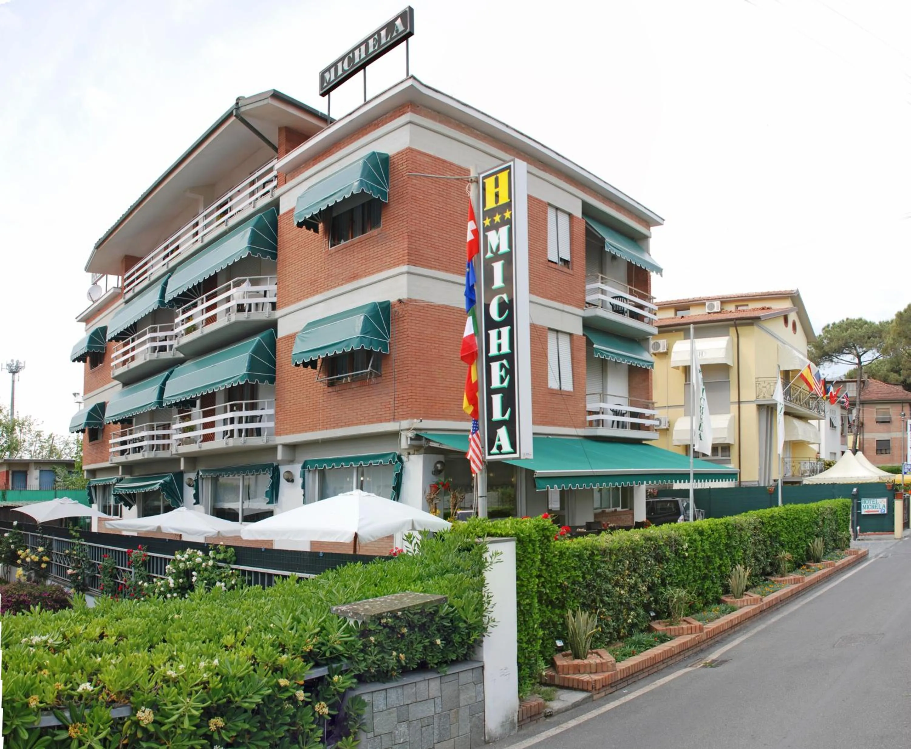 Property building in Hotel Michela