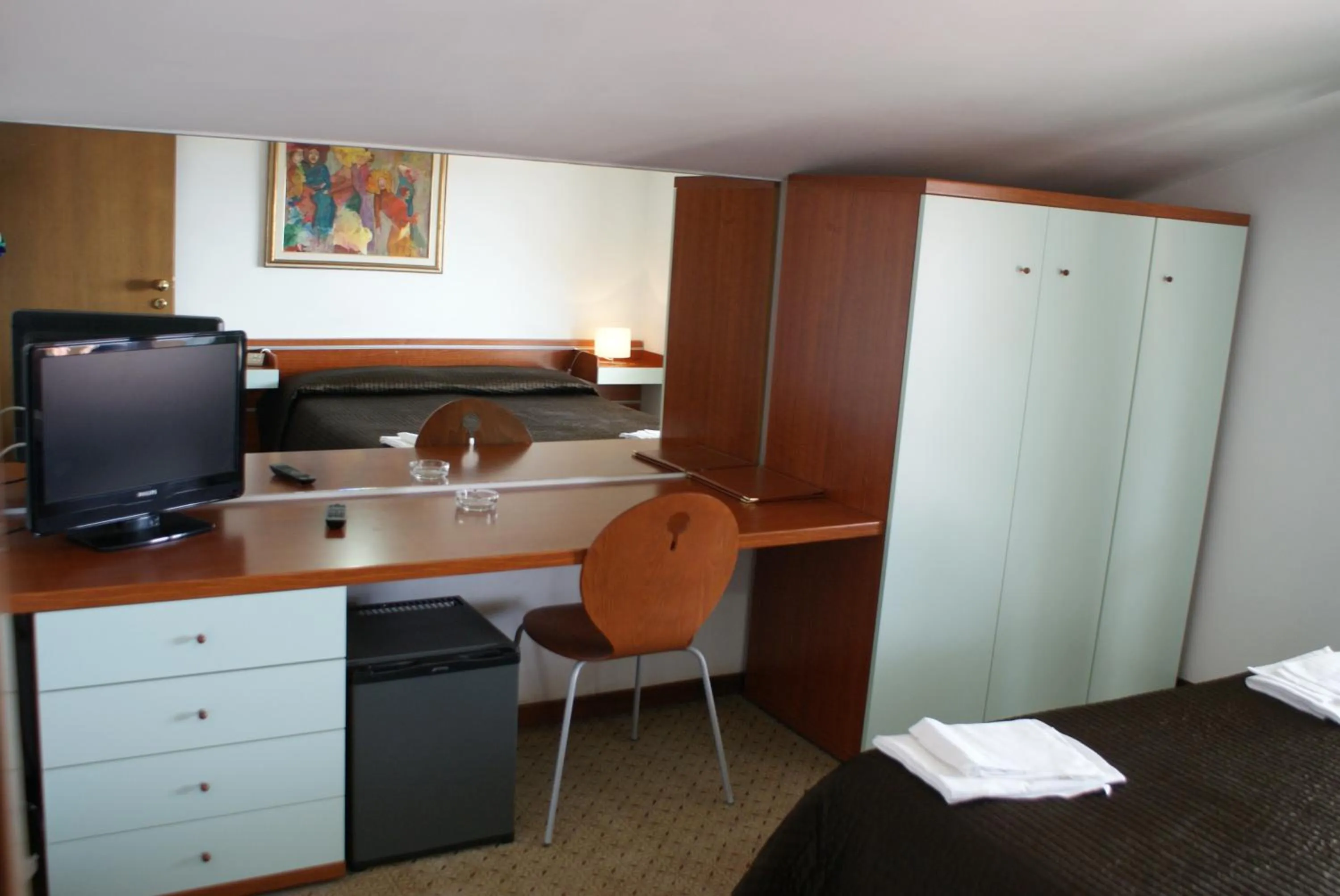 Decorative detail, Bed in Hotel Michela