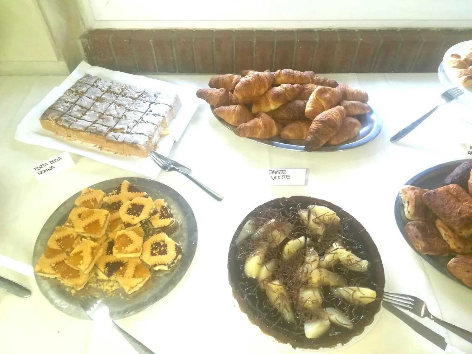 Continental breakfast in Hotel Michela