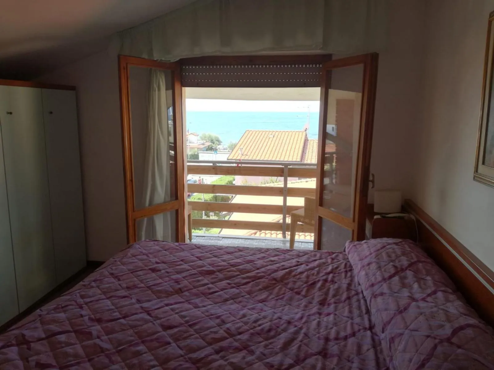 Bed in Hotel Michela