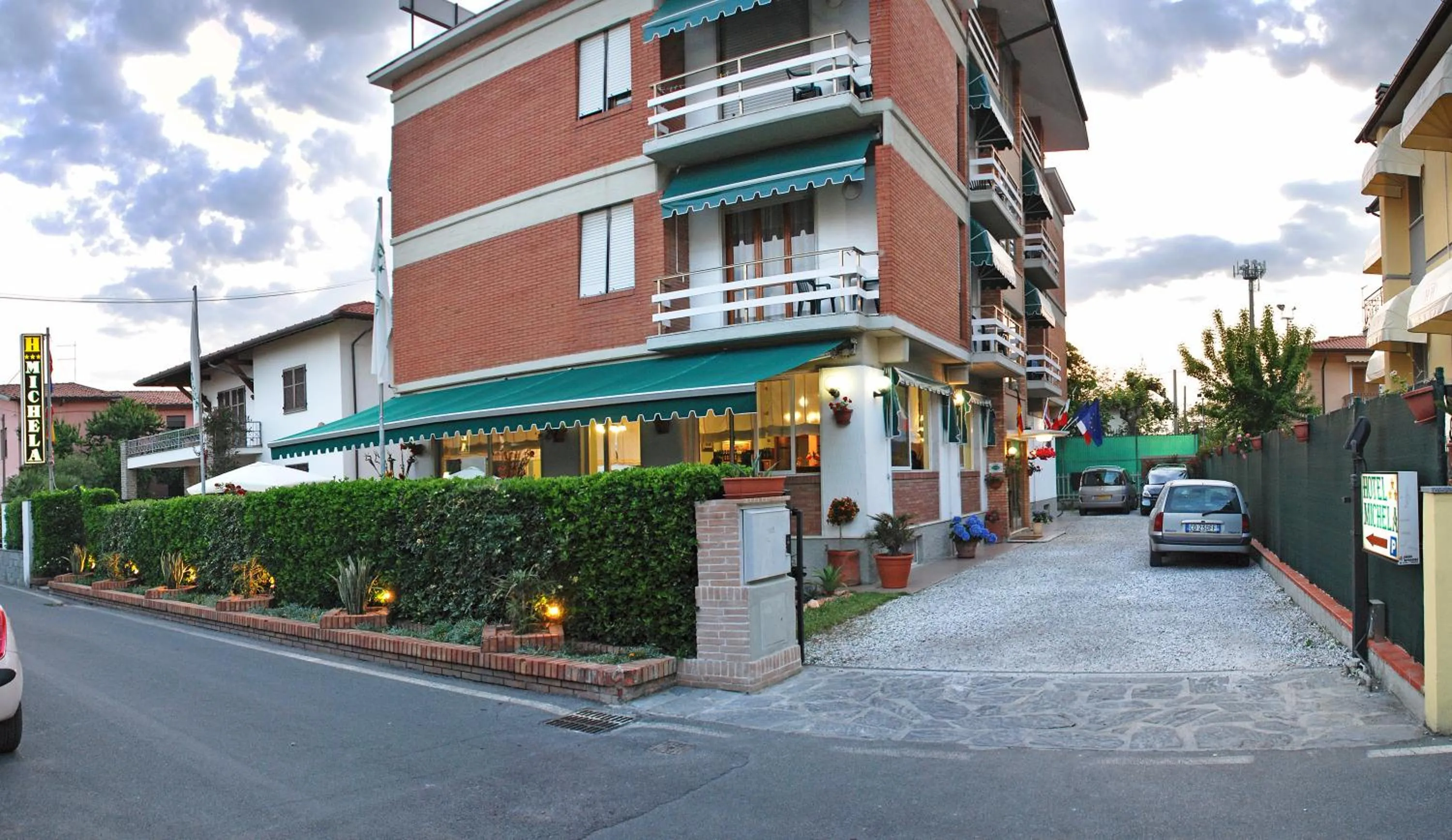 Property building in Hotel Michela