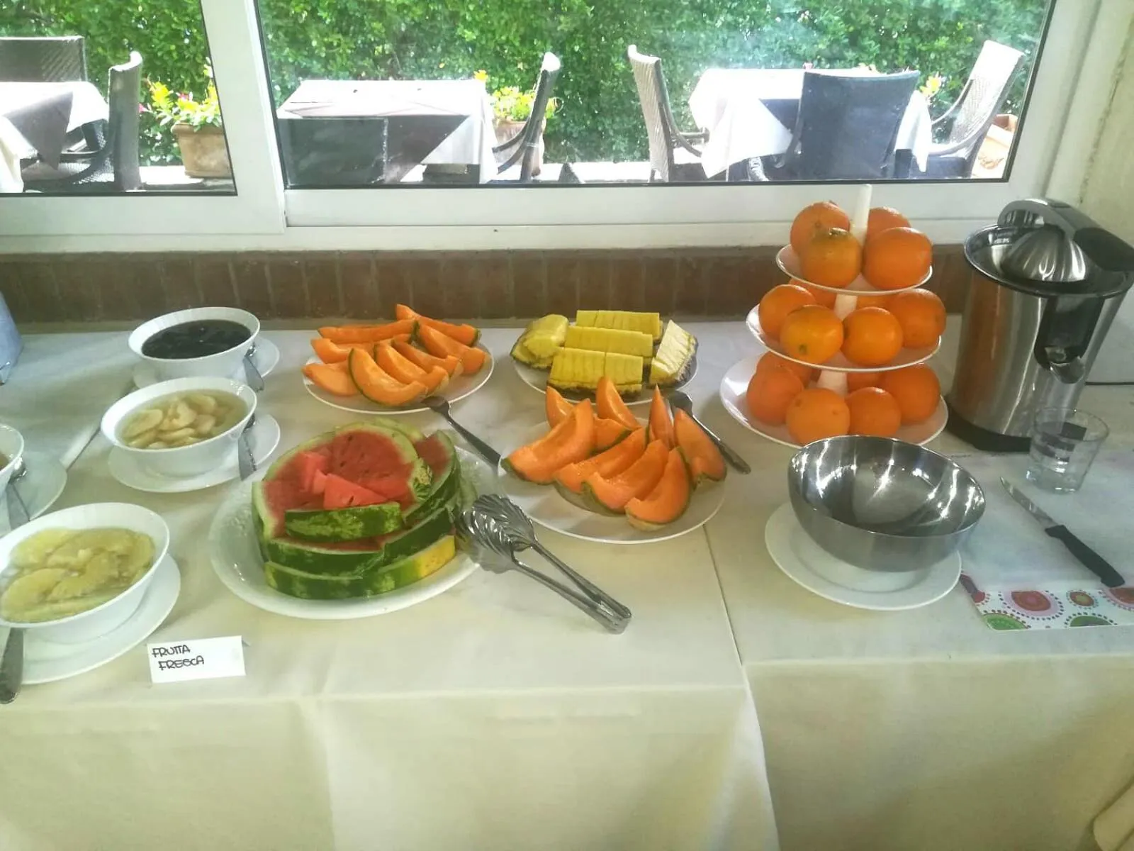 Continental breakfast in Hotel Michela