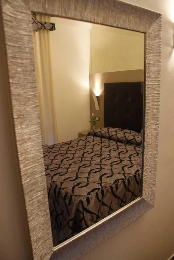 Decorative detail, Bed in Hotel Michela