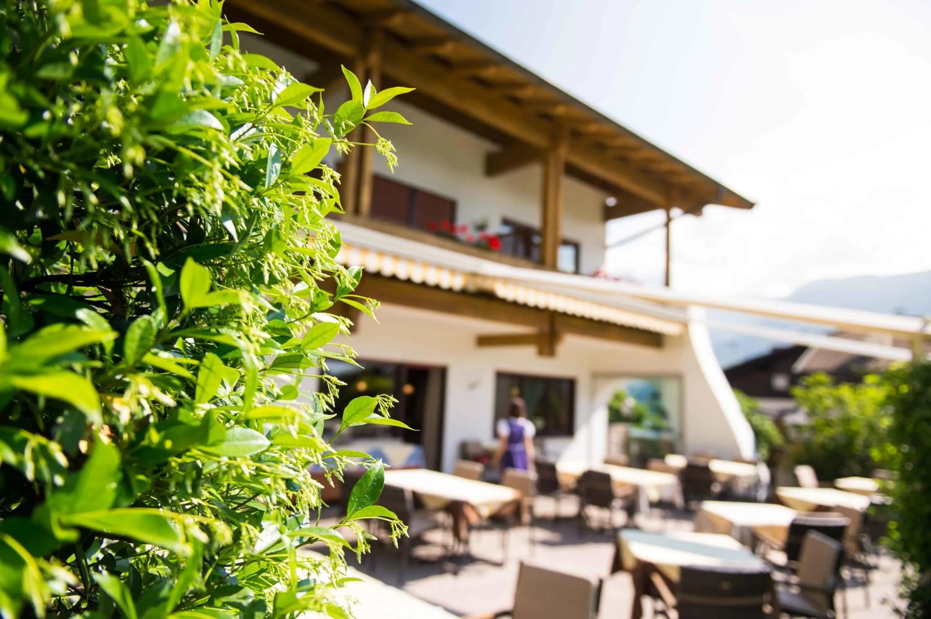 Balcony/Terrace in Hotel Paradies