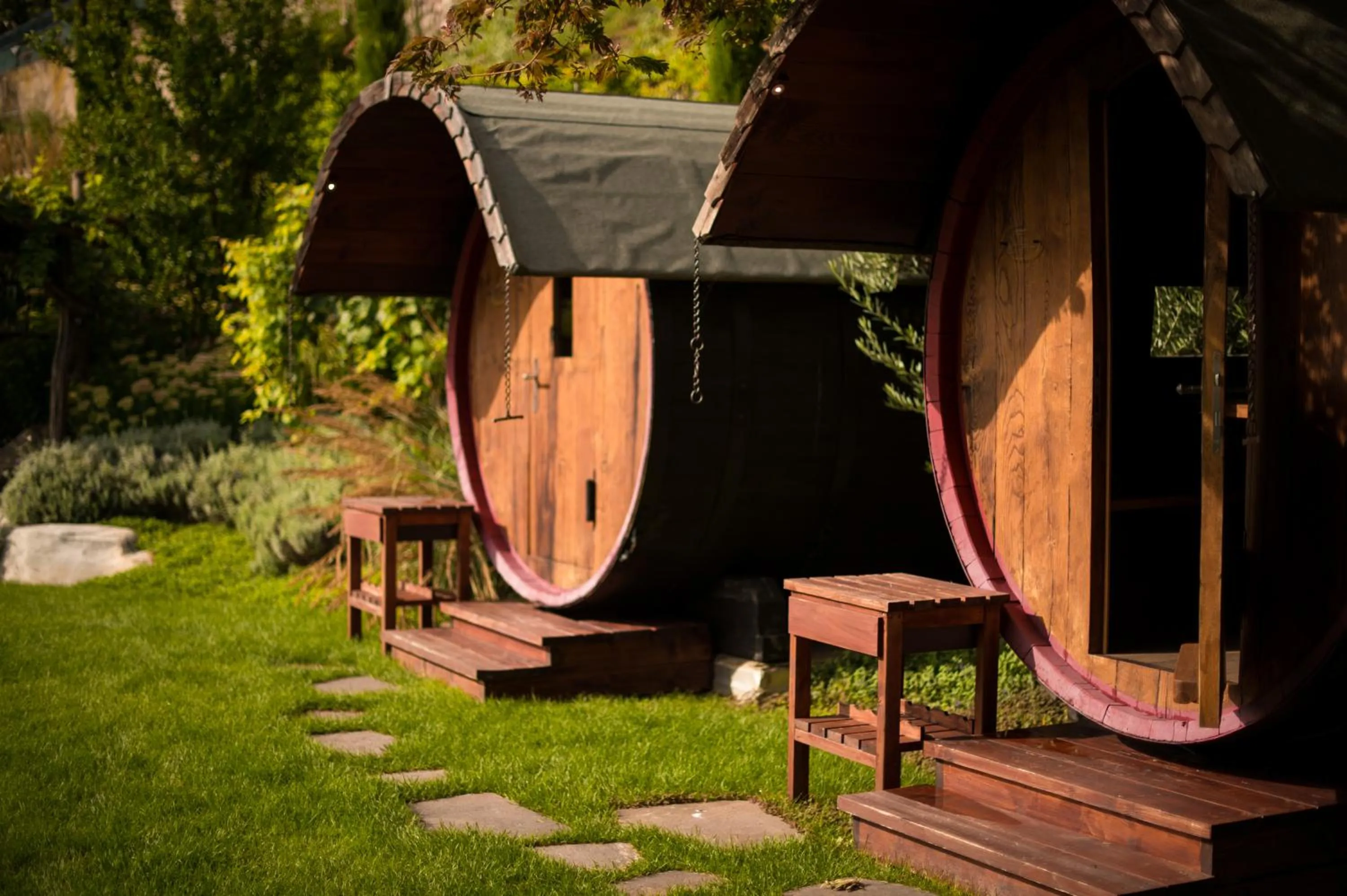 Garden in Hotel Paradies