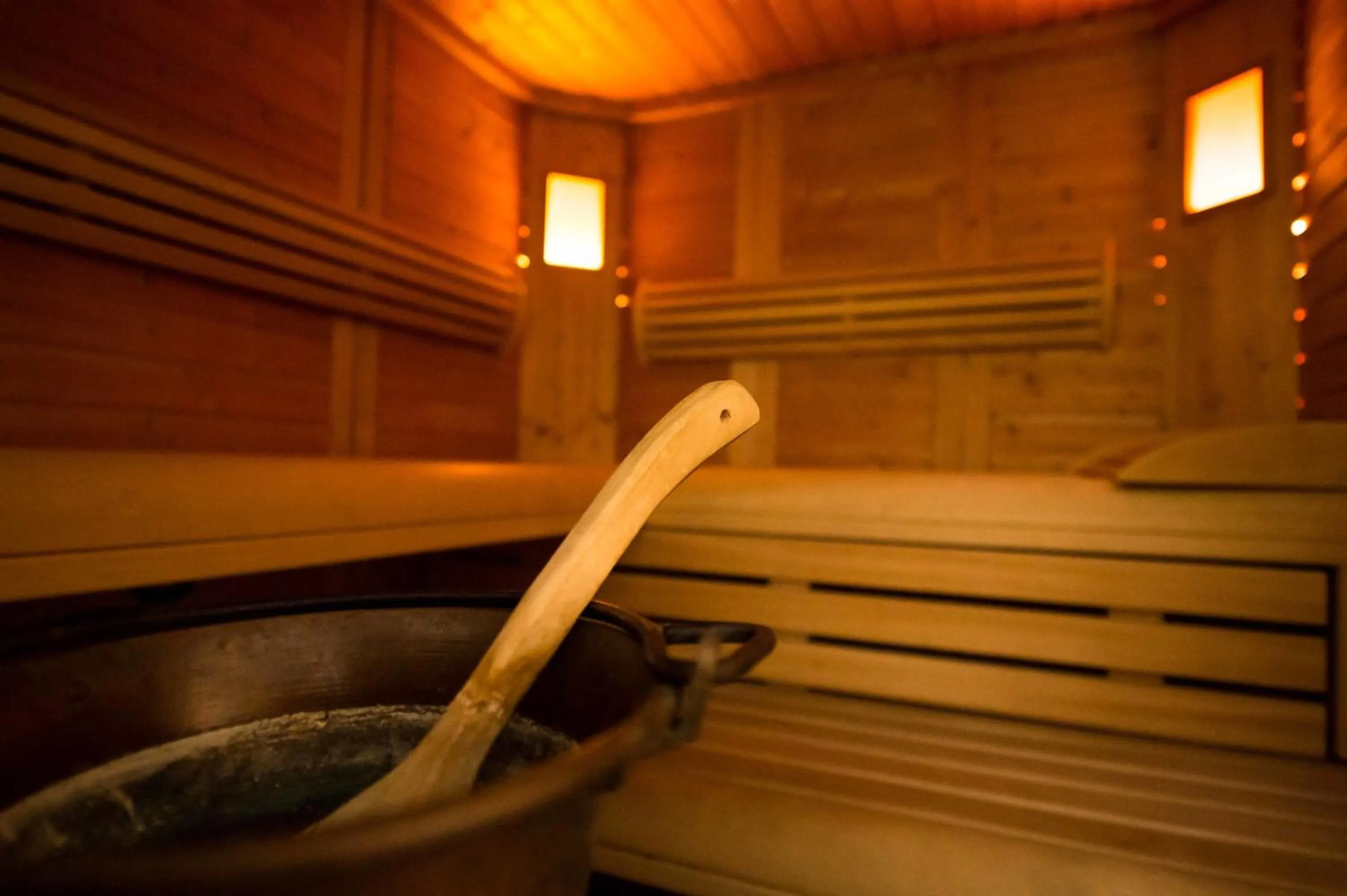 Sauna in Hotel Paradies