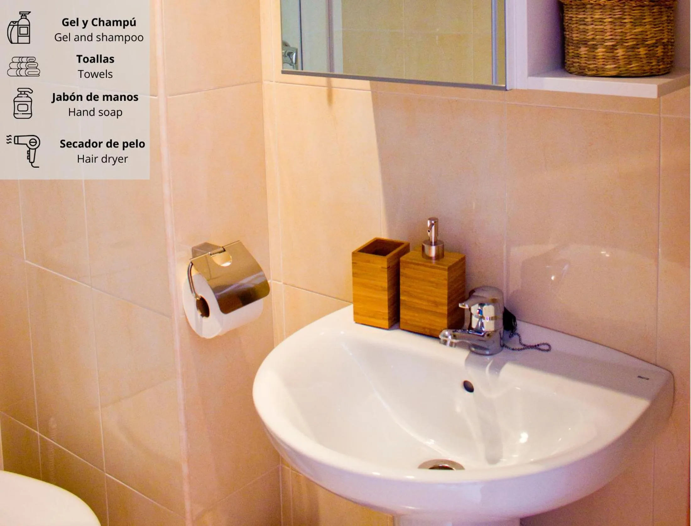 Bathroom in Seaview Fuengirola Apartment