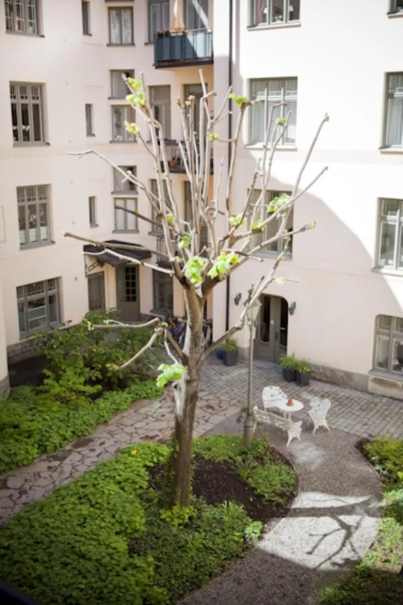 Bird's eye view in Pärlan Hotell