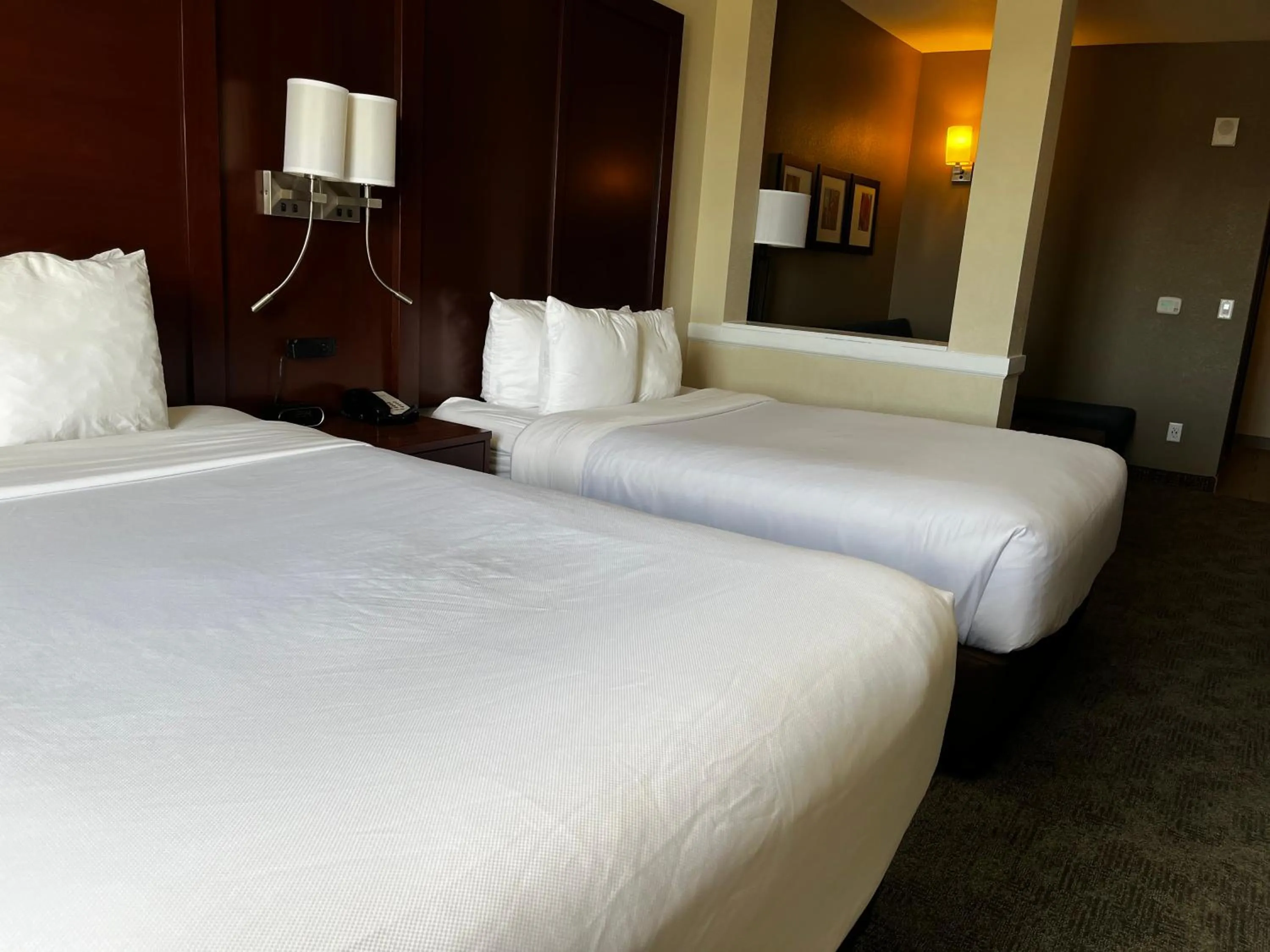 Bed in Comfort Suites Denver International Airport