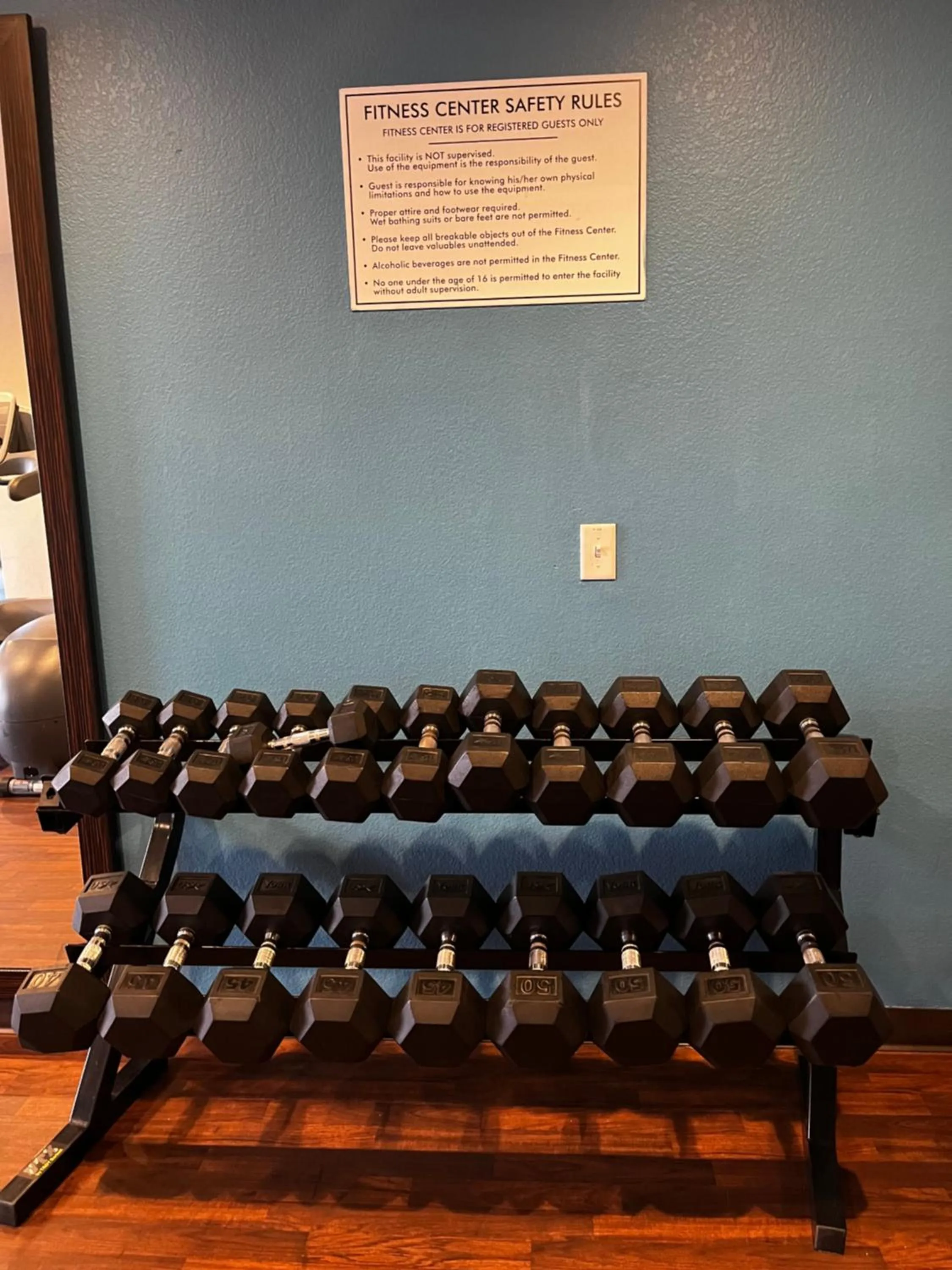 Fitness centre/facilities in Comfort Suites Denver International Airport