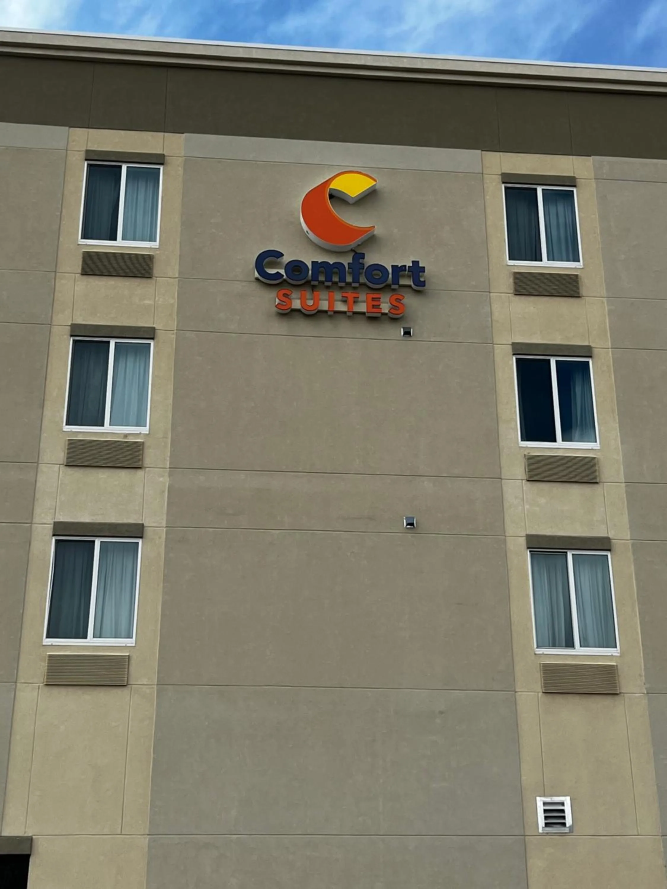 Property logo or sign in Comfort Suites Denver International Airport