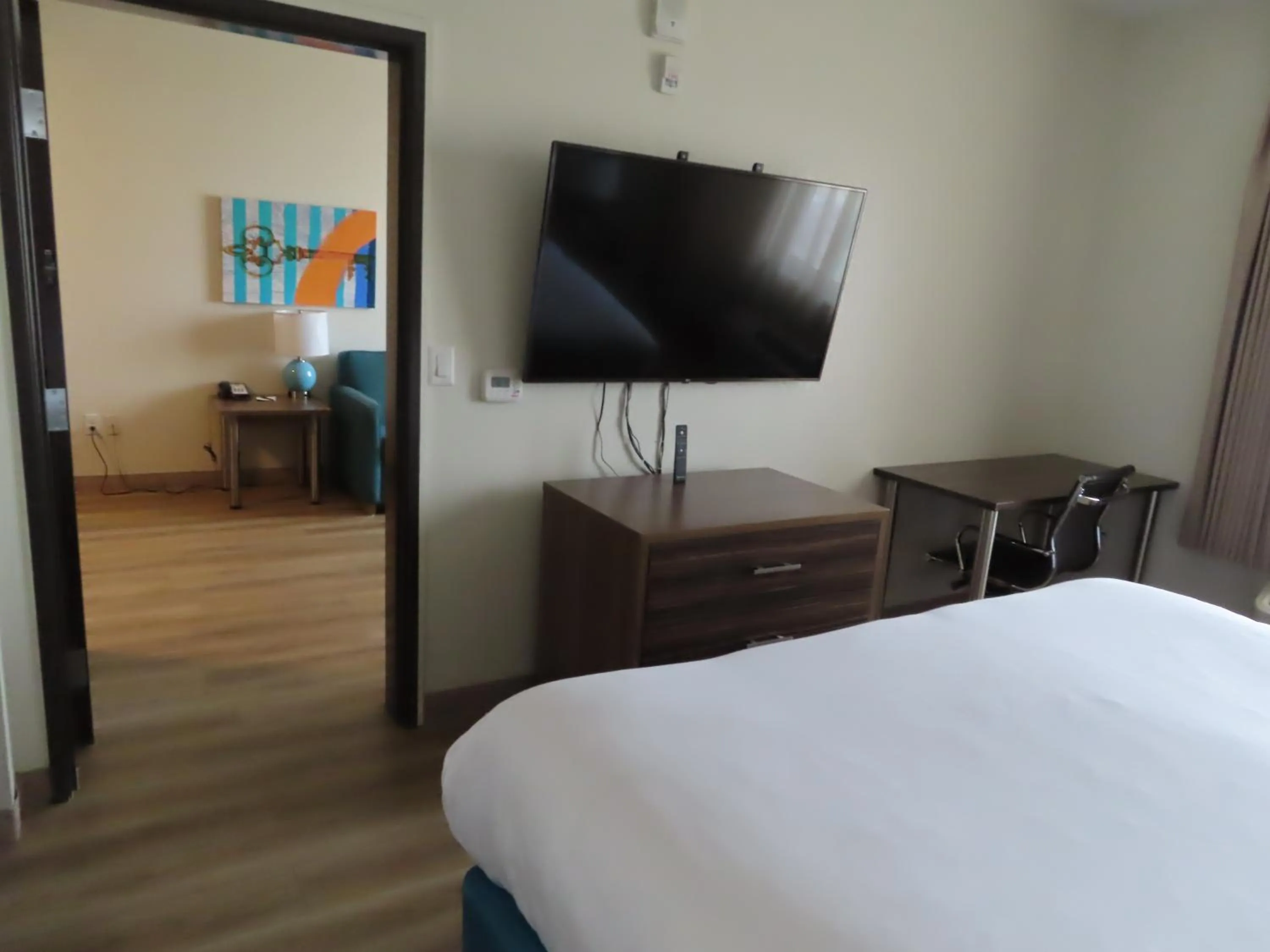 Bedroom, Bed in MainStay Suites Denver International Airport