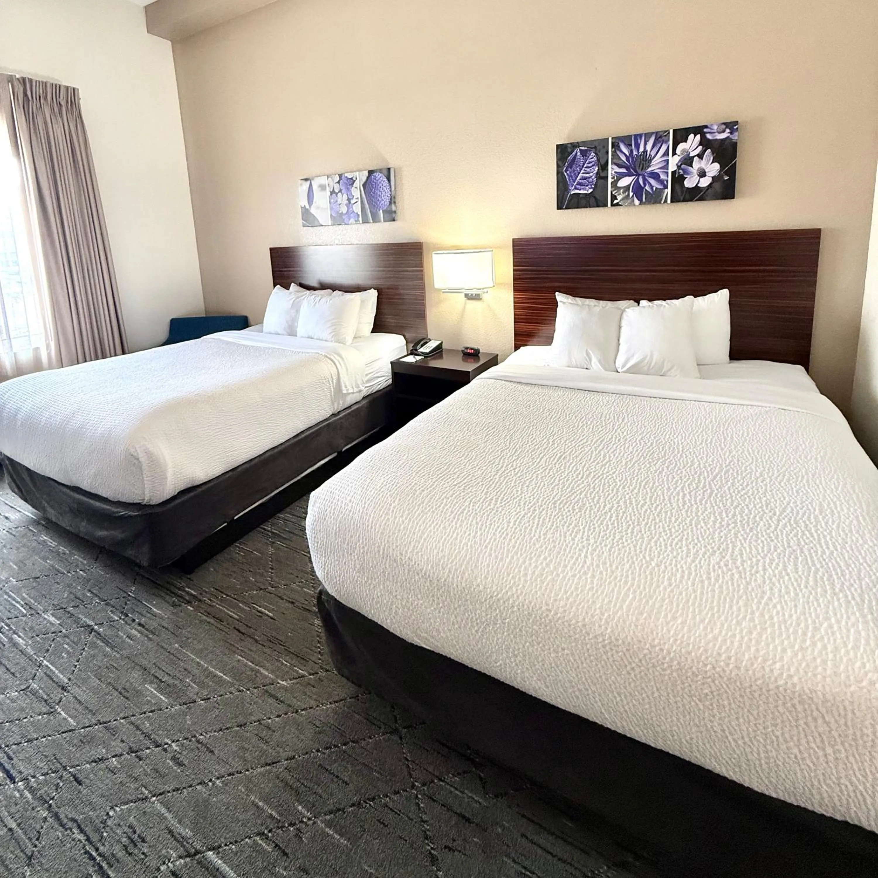 Bed in Sleep Inn & Suites Denver International Airport