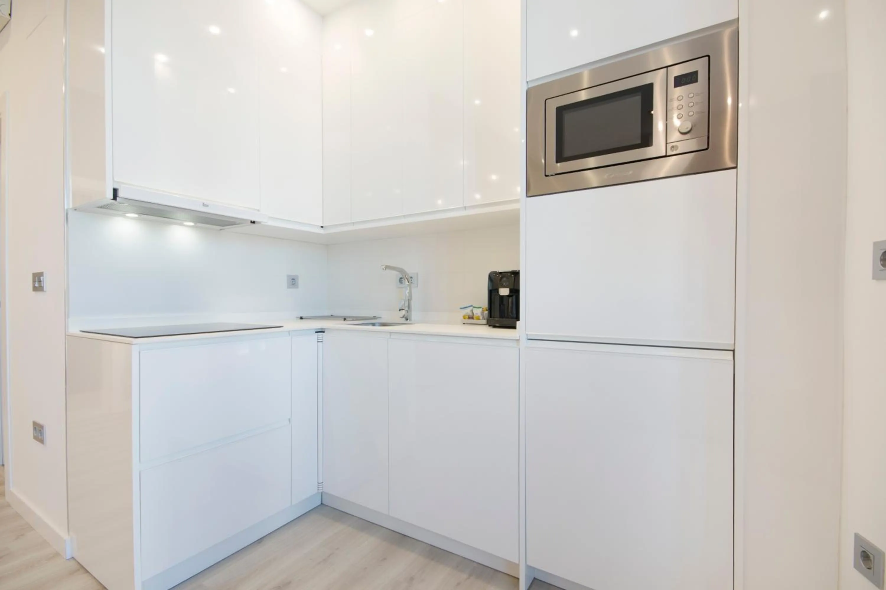 Kitchen or kitchenette in BiBo Suites Gran Vía