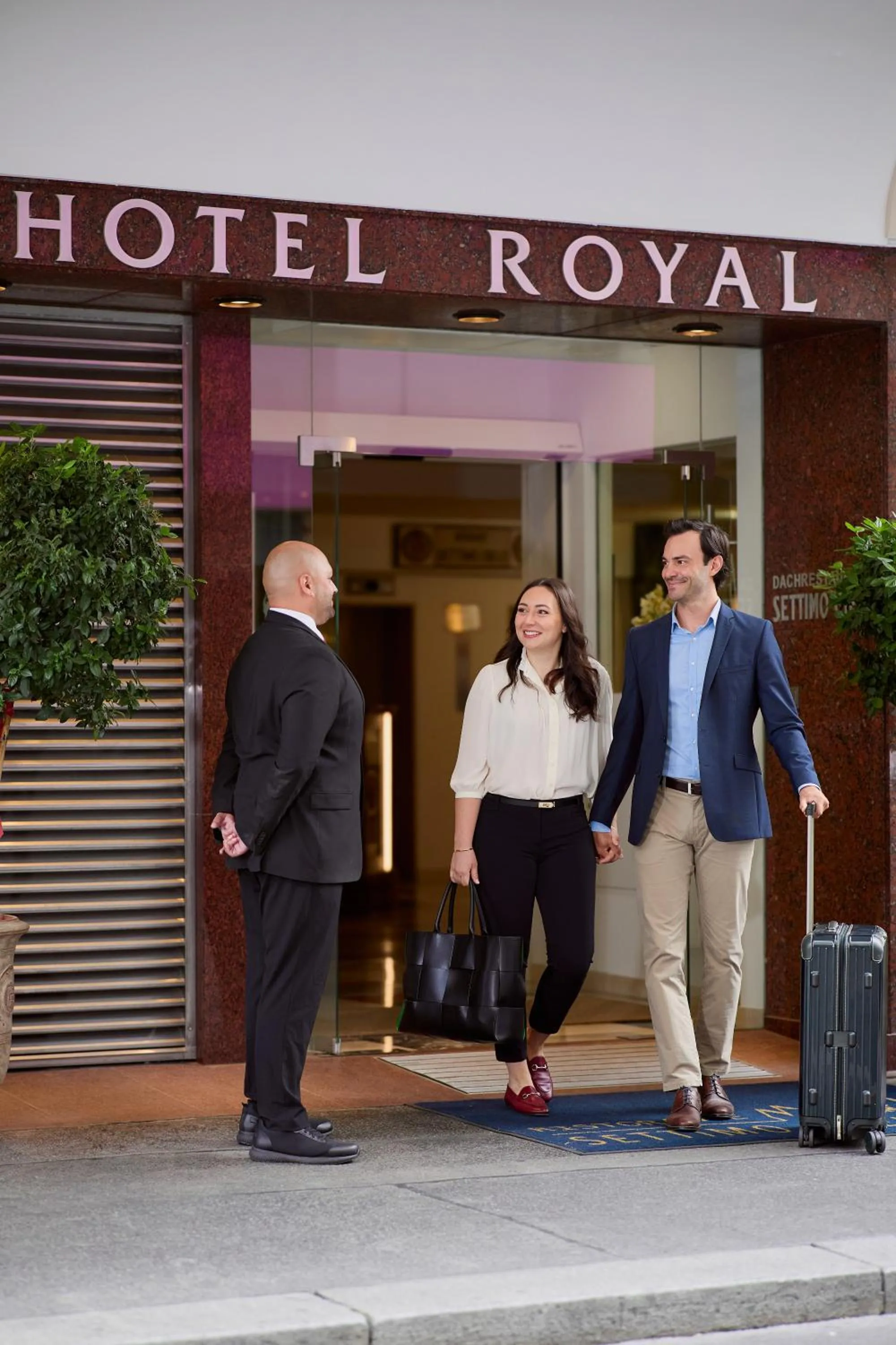 Facade/entrance in Hotel Royal