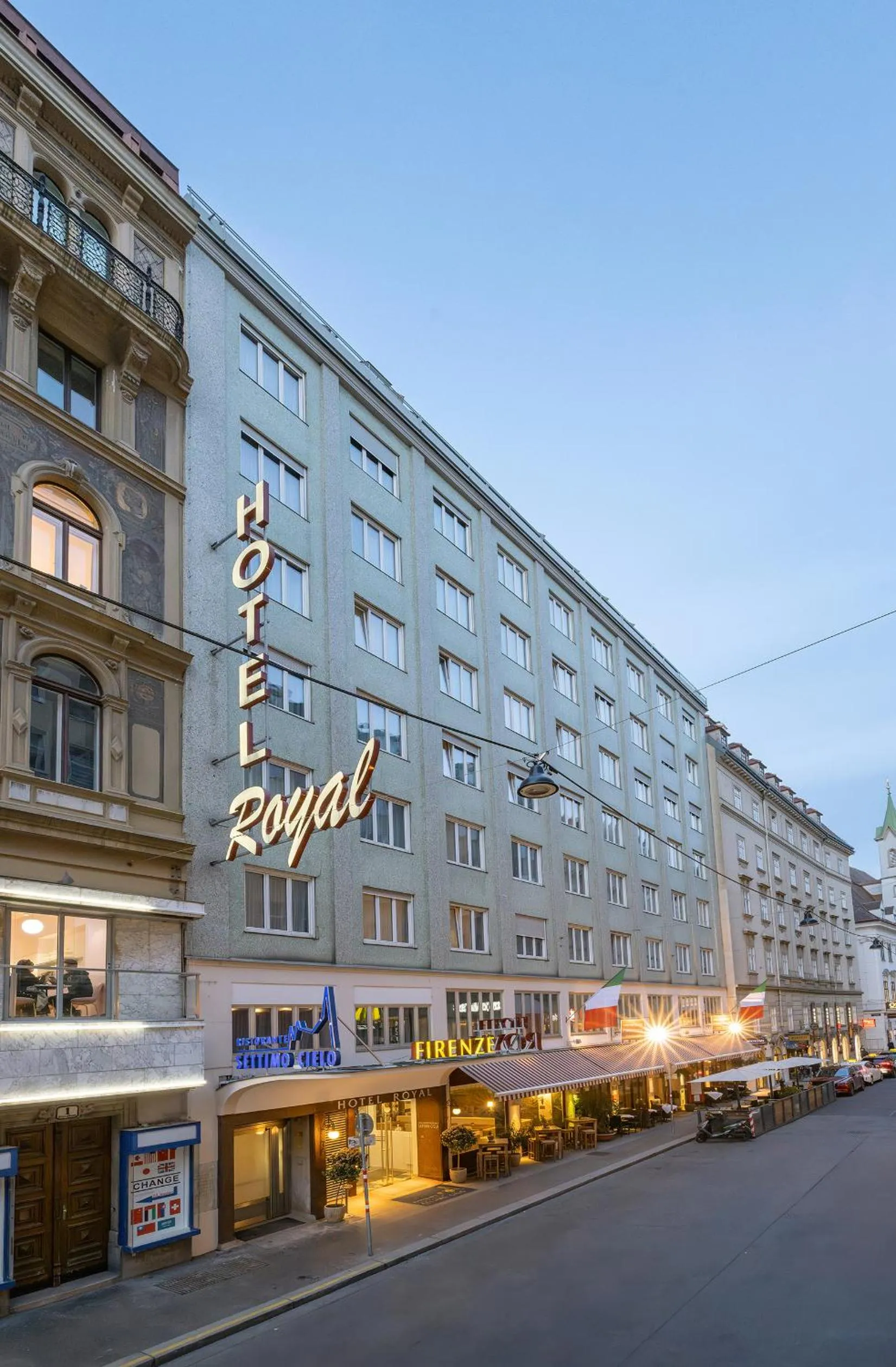 Property building in Hotel Royal
