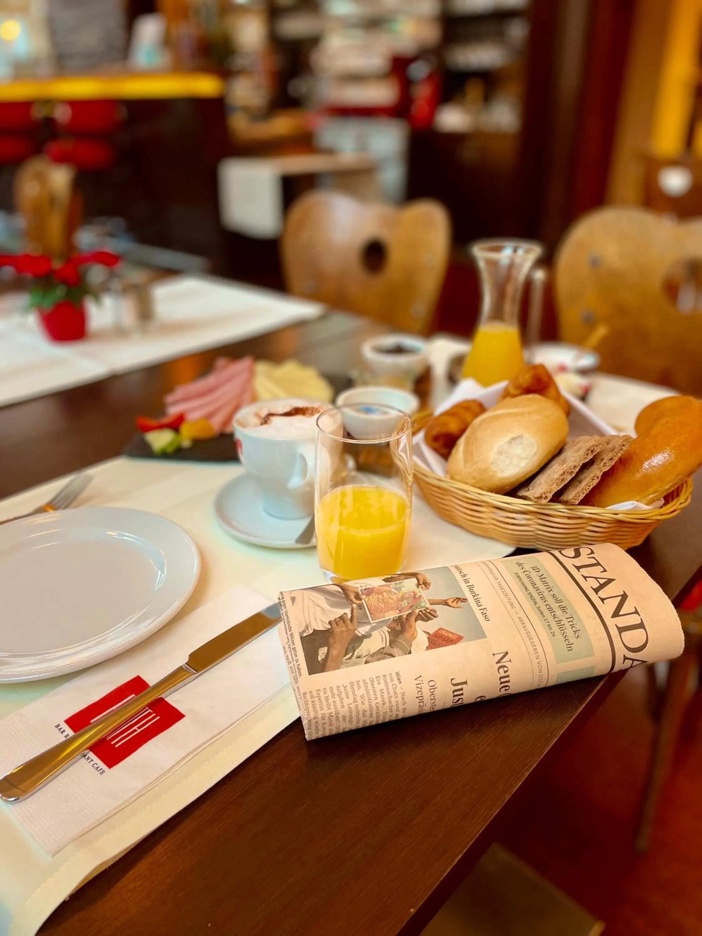 Breakfast in Hotel Regina