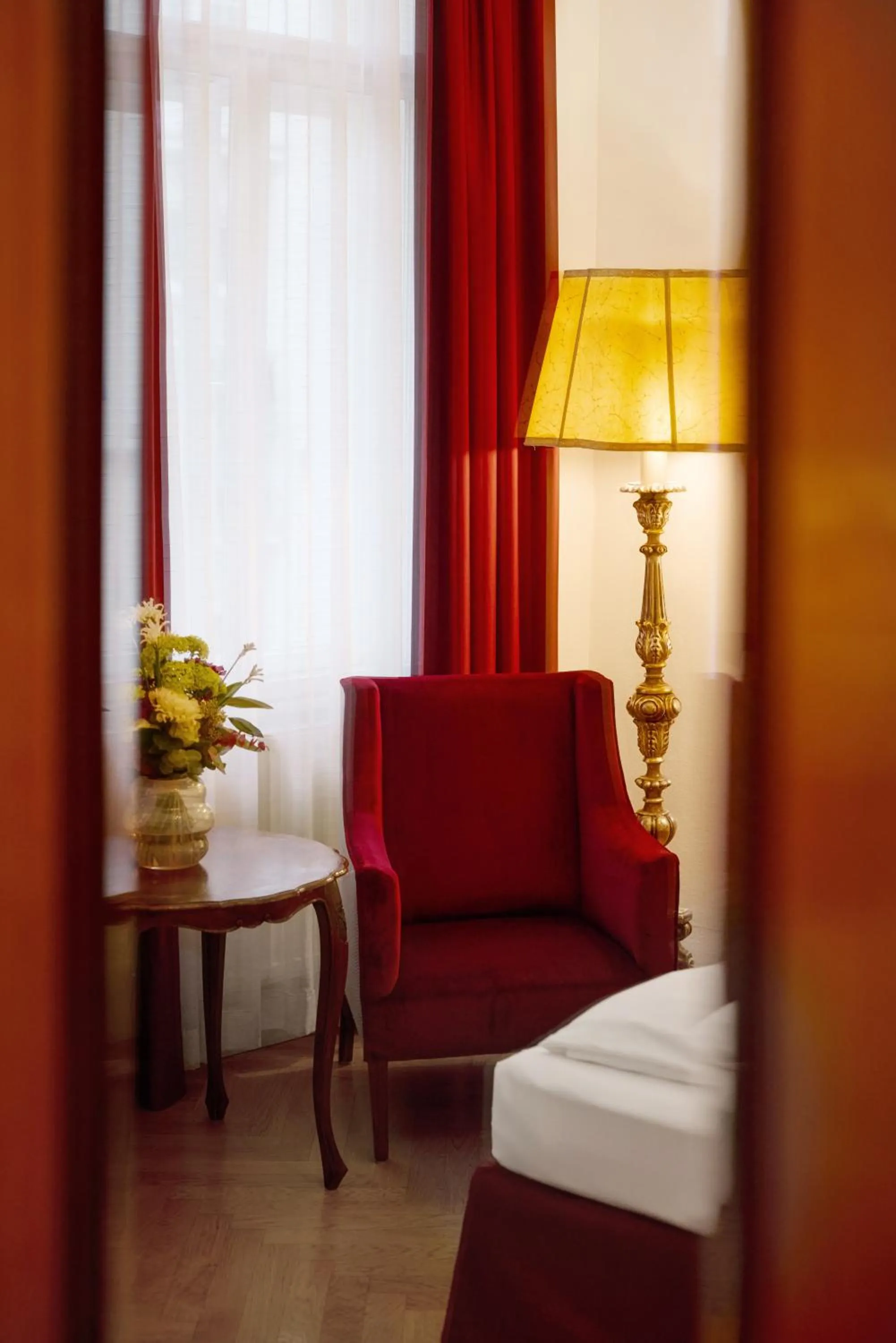 Seating area in Graben Hotel