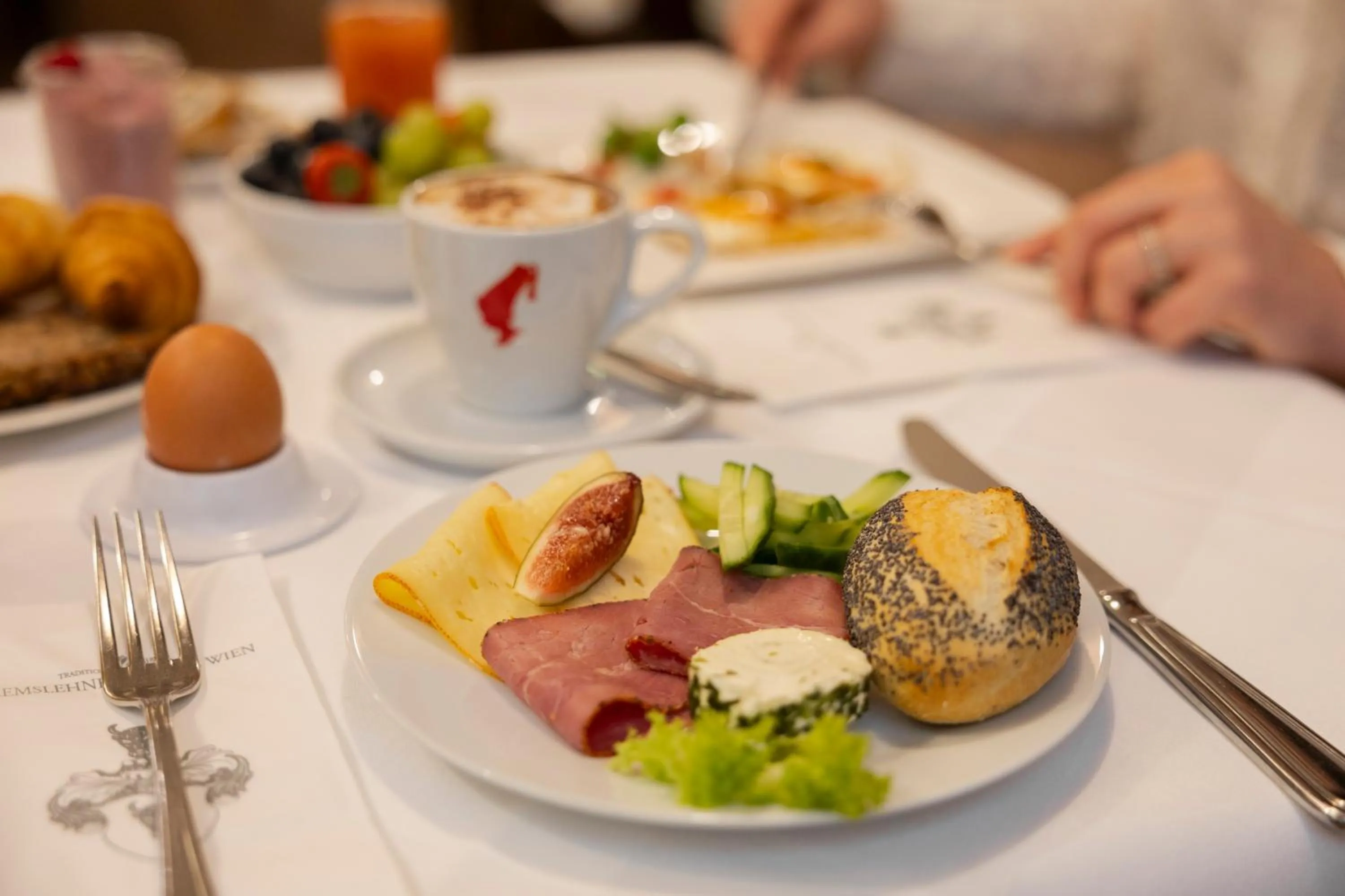 Breakfast in Graben Hotel