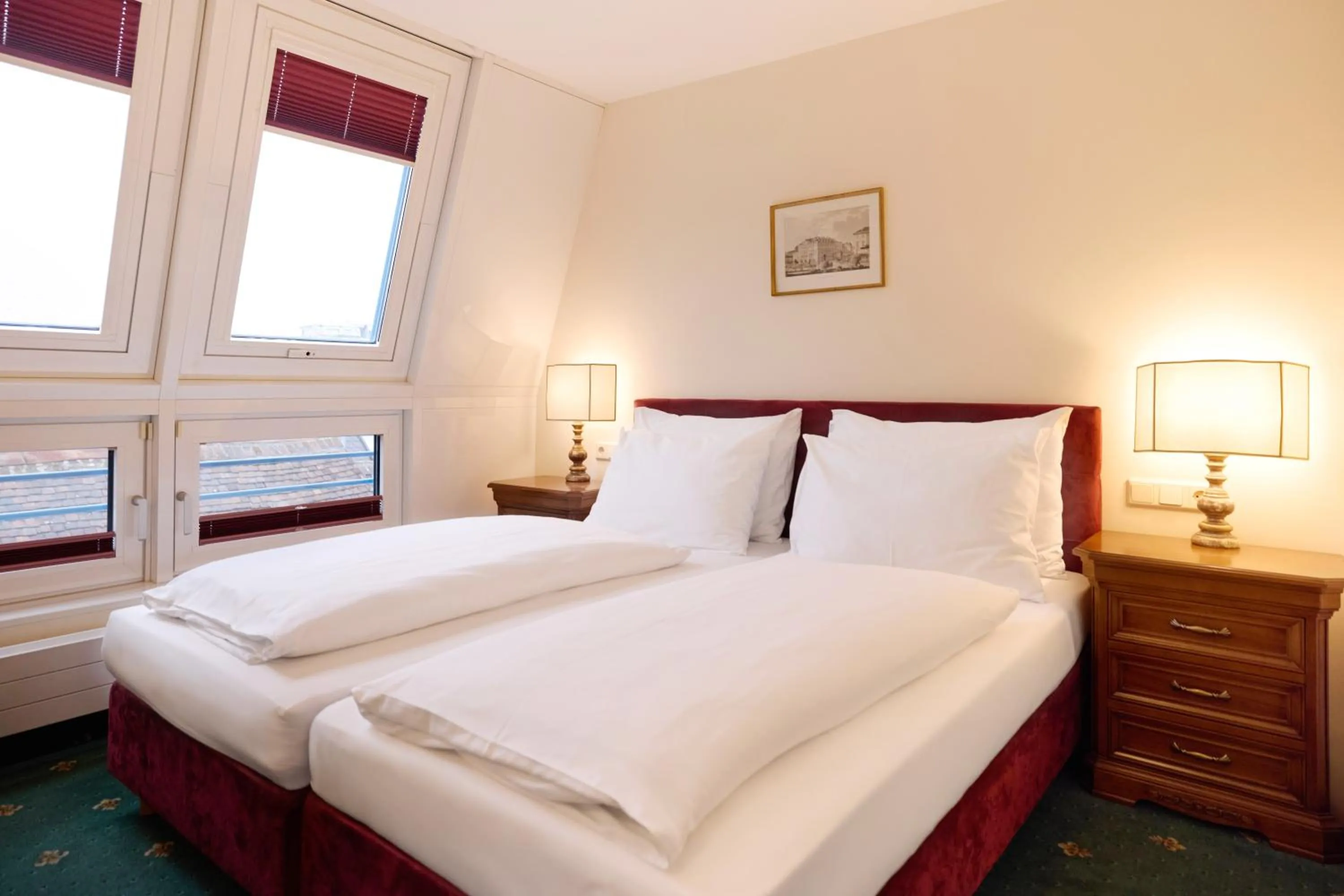 Photo of the whole room, Bed in Graben Hotel