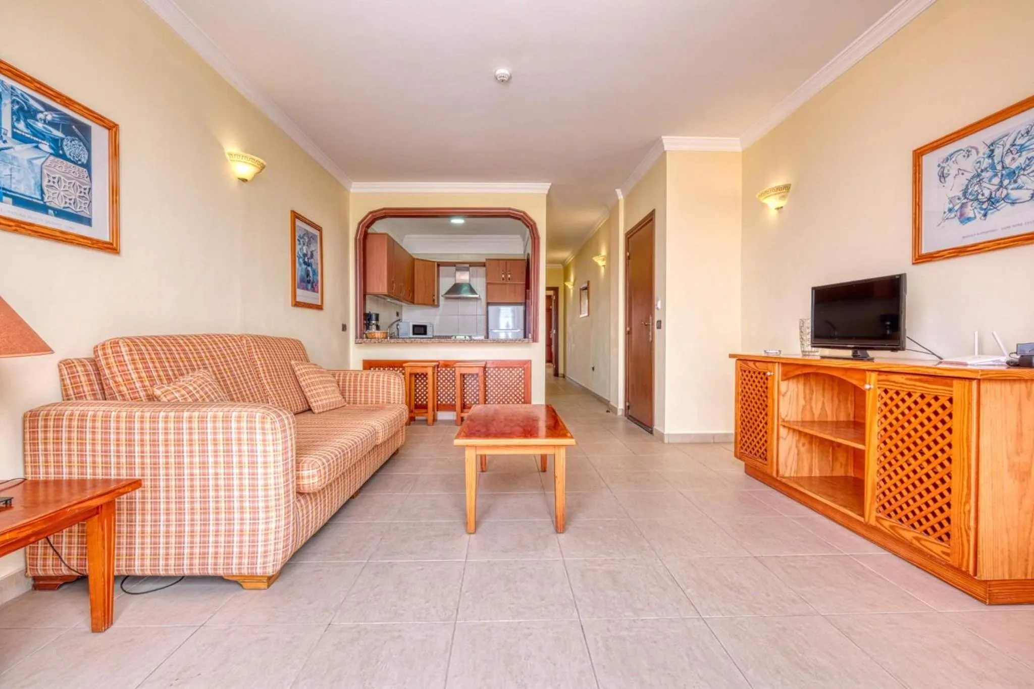 Living room in Apartamentos Callaomar