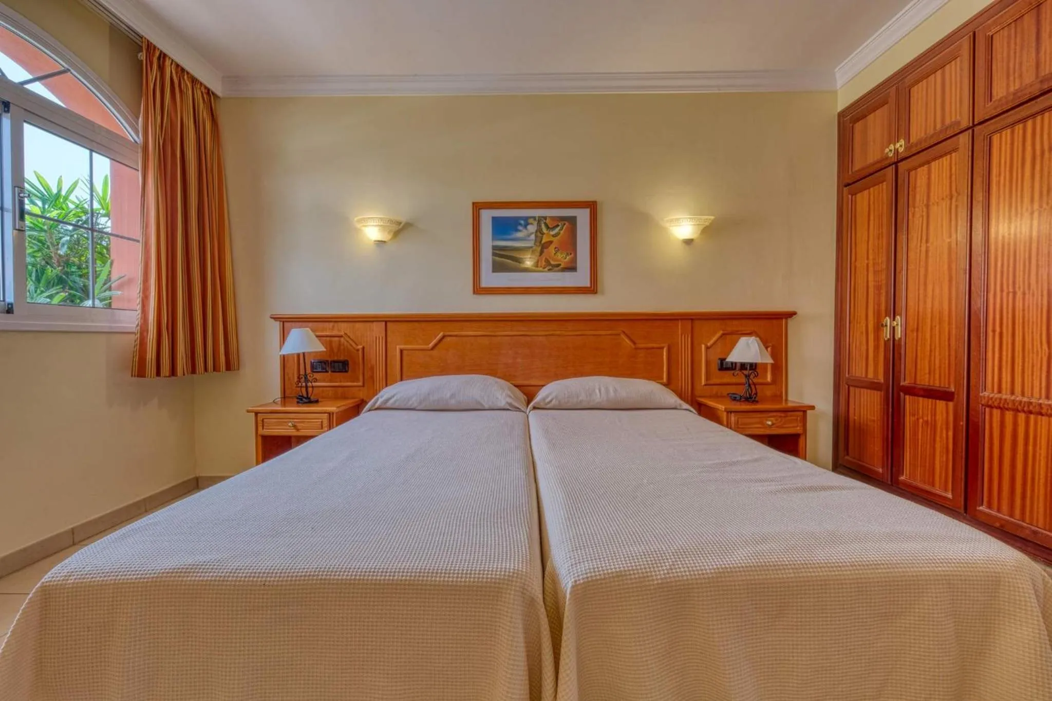 Bedroom, Bed in Apartamentos Callaomar