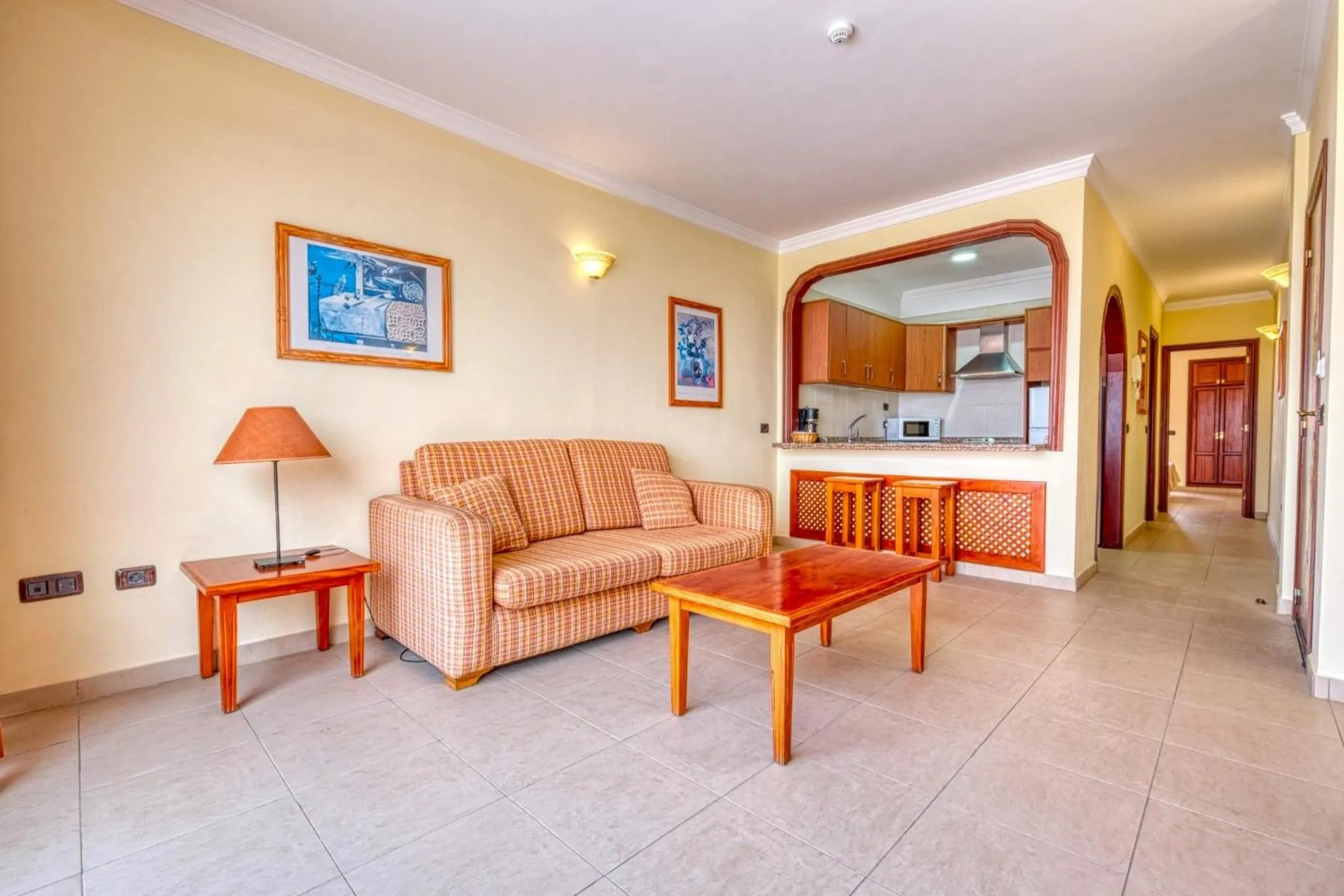 Living room in Apartamentos Callaomar