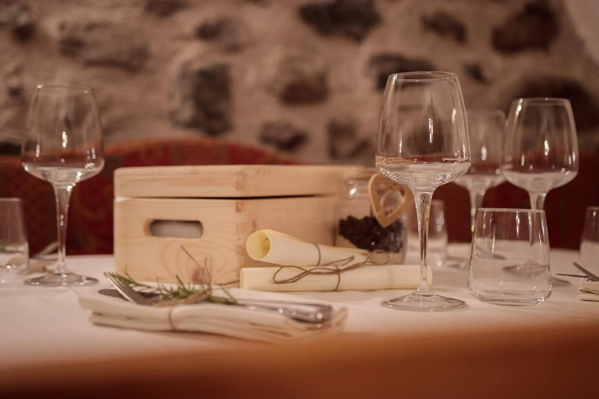 Food and drinks in Casa Moresc