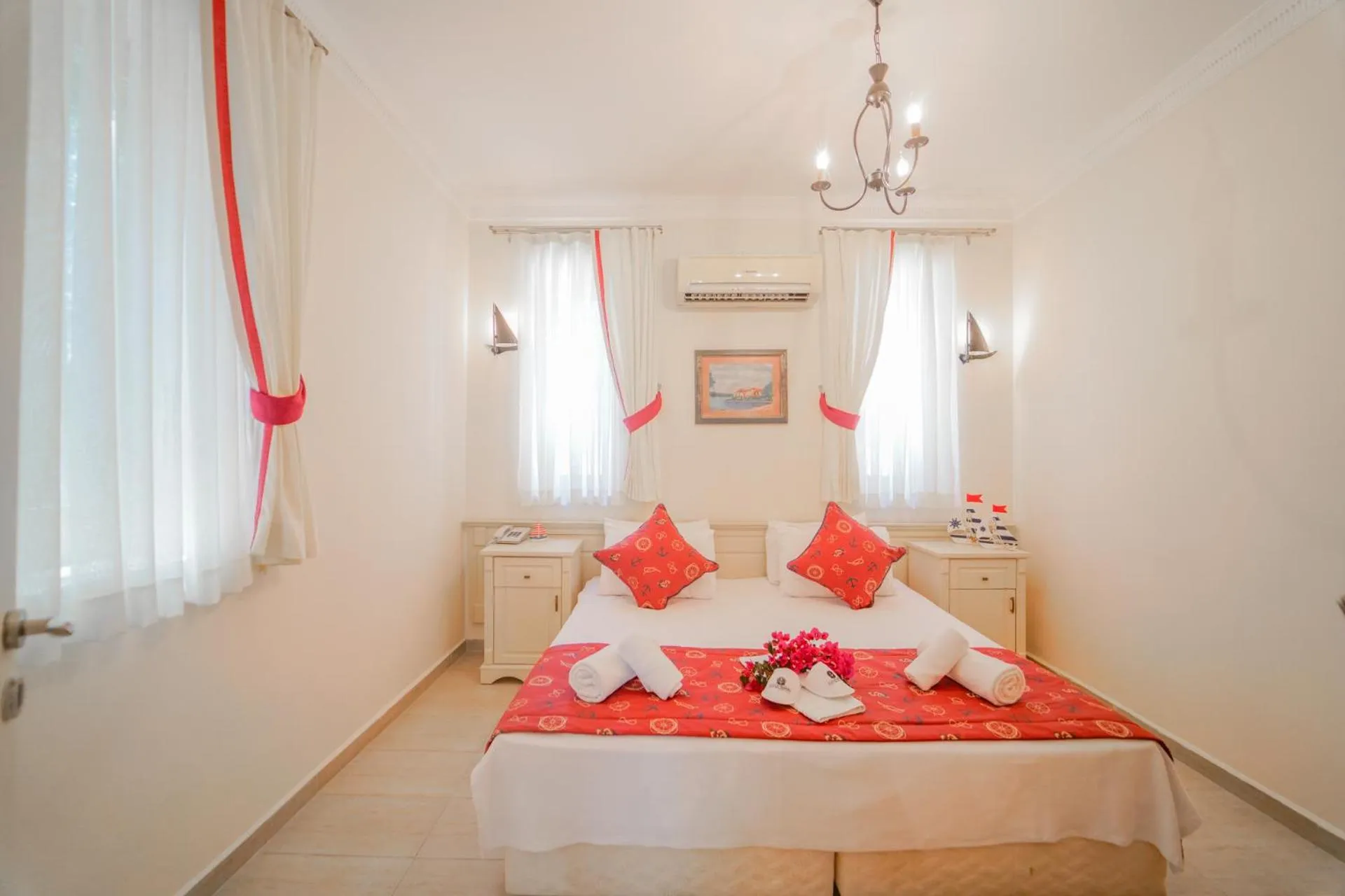 Bed in Alacati Marina Palace