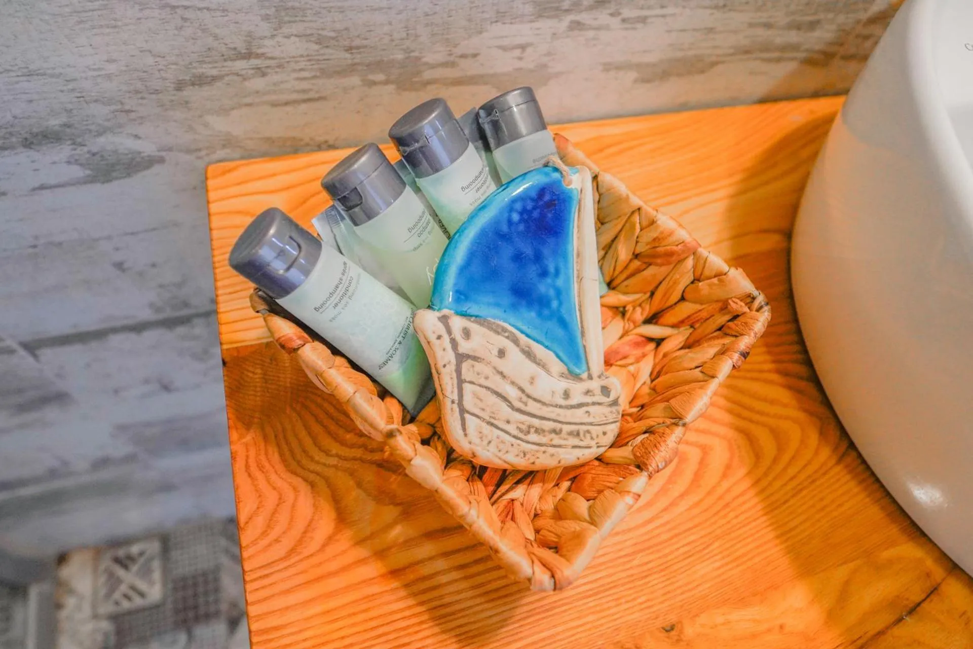 Decorative detail in Alacati Marina Palace