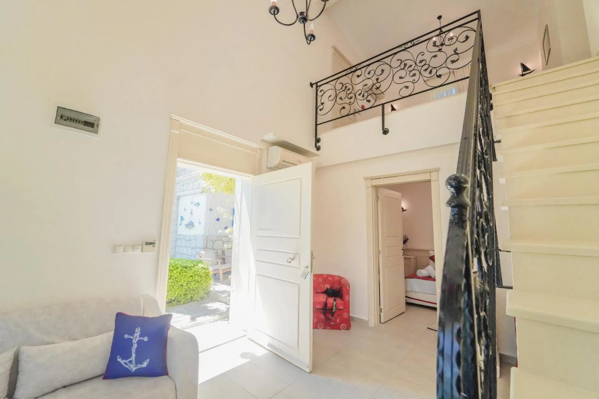 Living room in Alacati Marina Palace