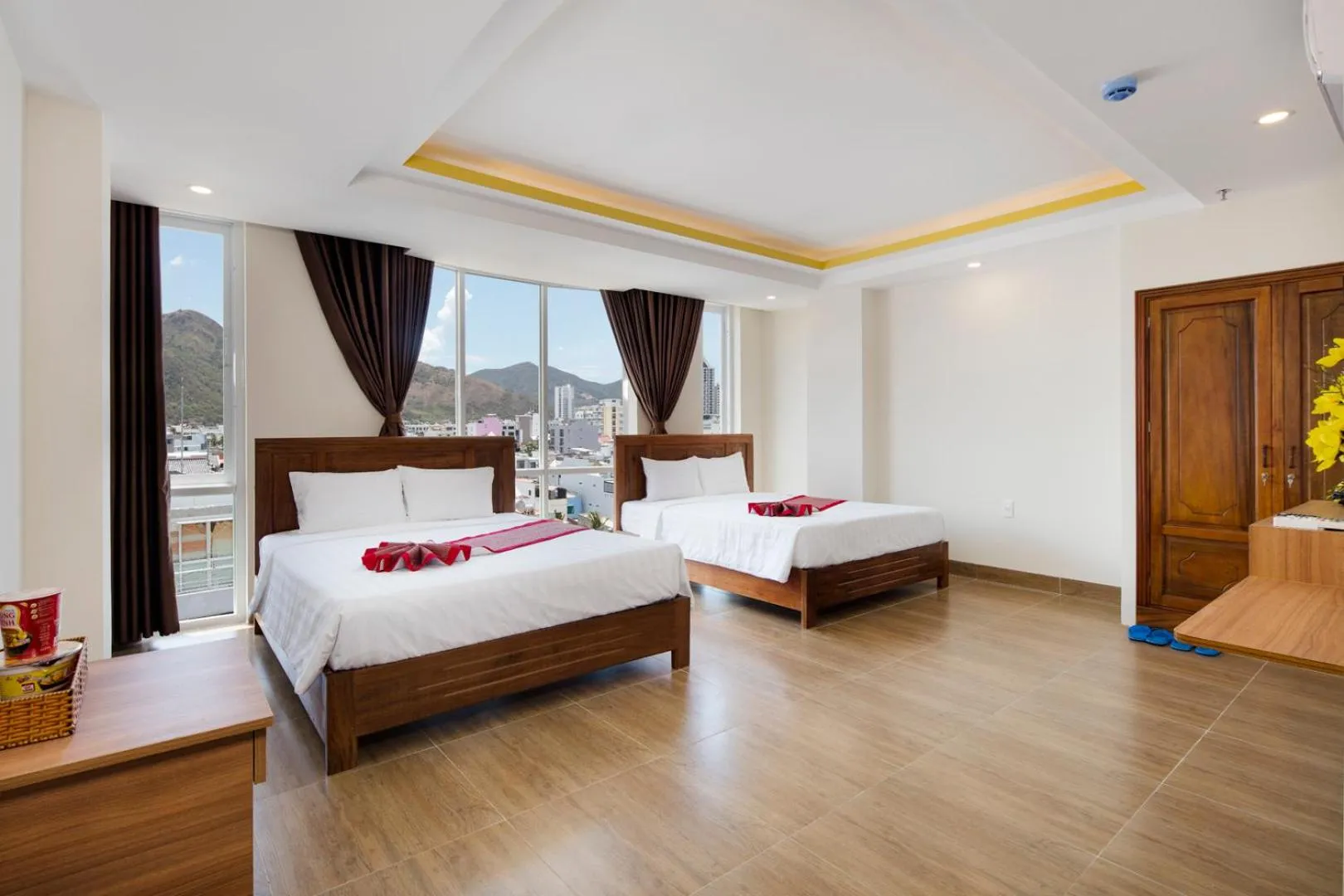 Bed in Truong Thinh Hotel