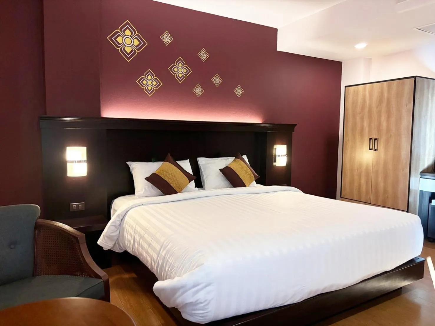 Bedroom, Bed in Patra Phrasing Boutique Hotel